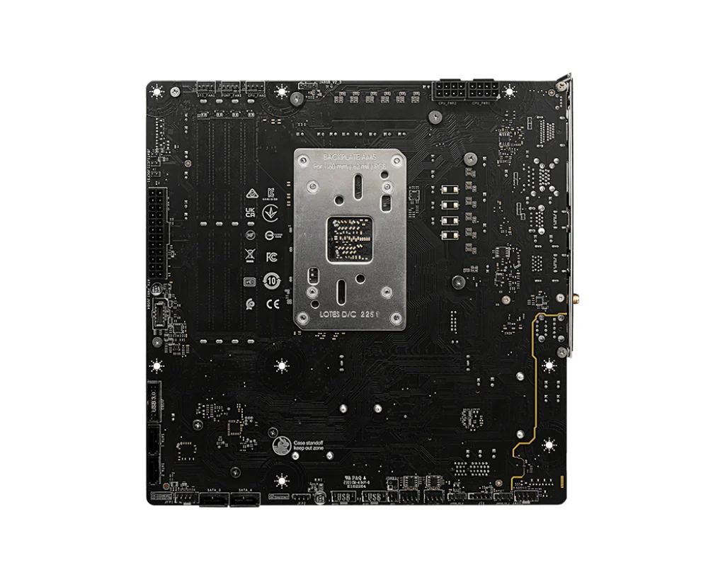 MSI B650M PROJECT ZERO - Socket AM5 - motherboard