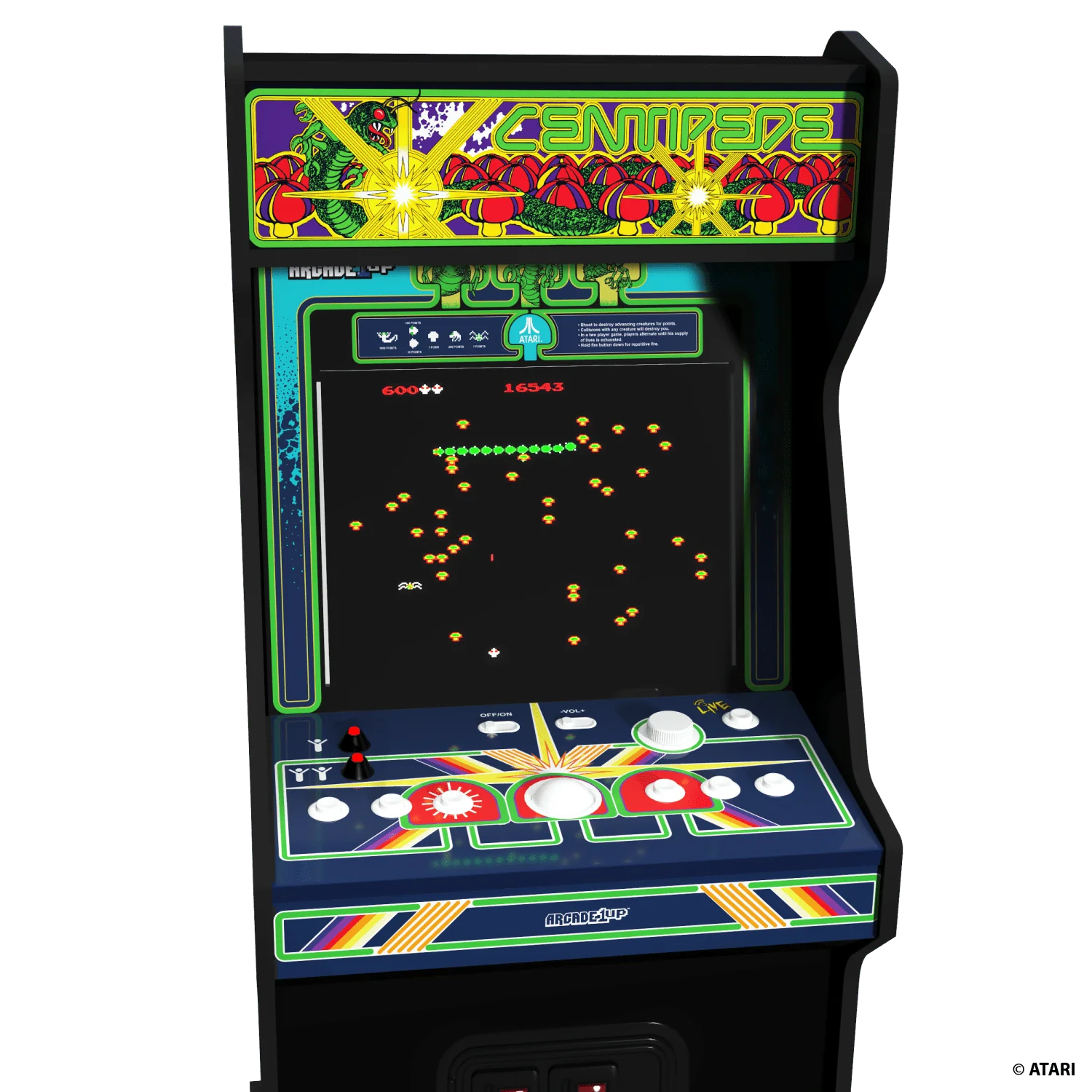 ARCADE 1 UP ATARI LEGACY 14-IN-1 WIFI ENABLED ARCADE MACHINE