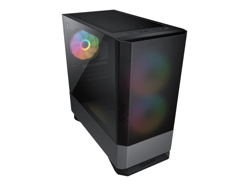 Cougar MG140 RGB Tower Micro-ATX Schwarz Grau