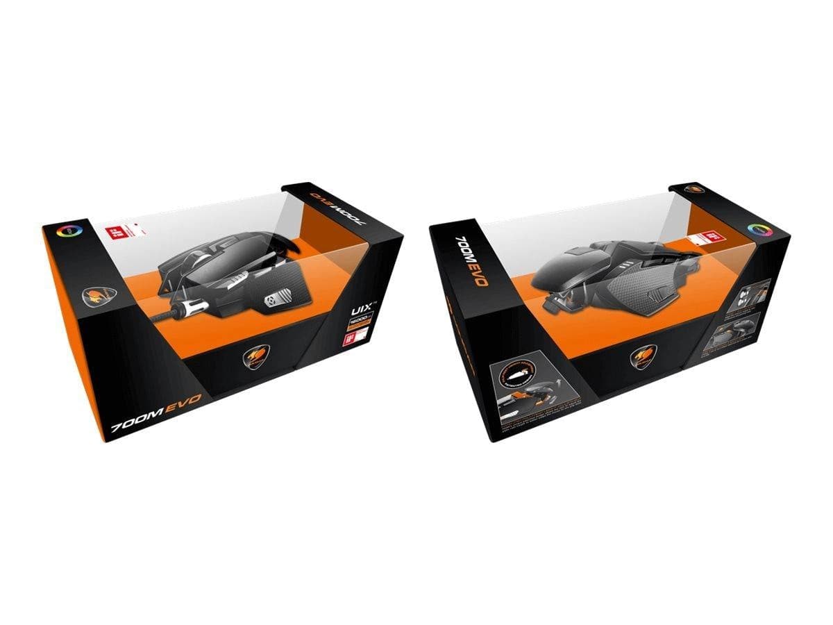 Cougar 700M EVO Schwarze optische RGB-Gaming-Maus