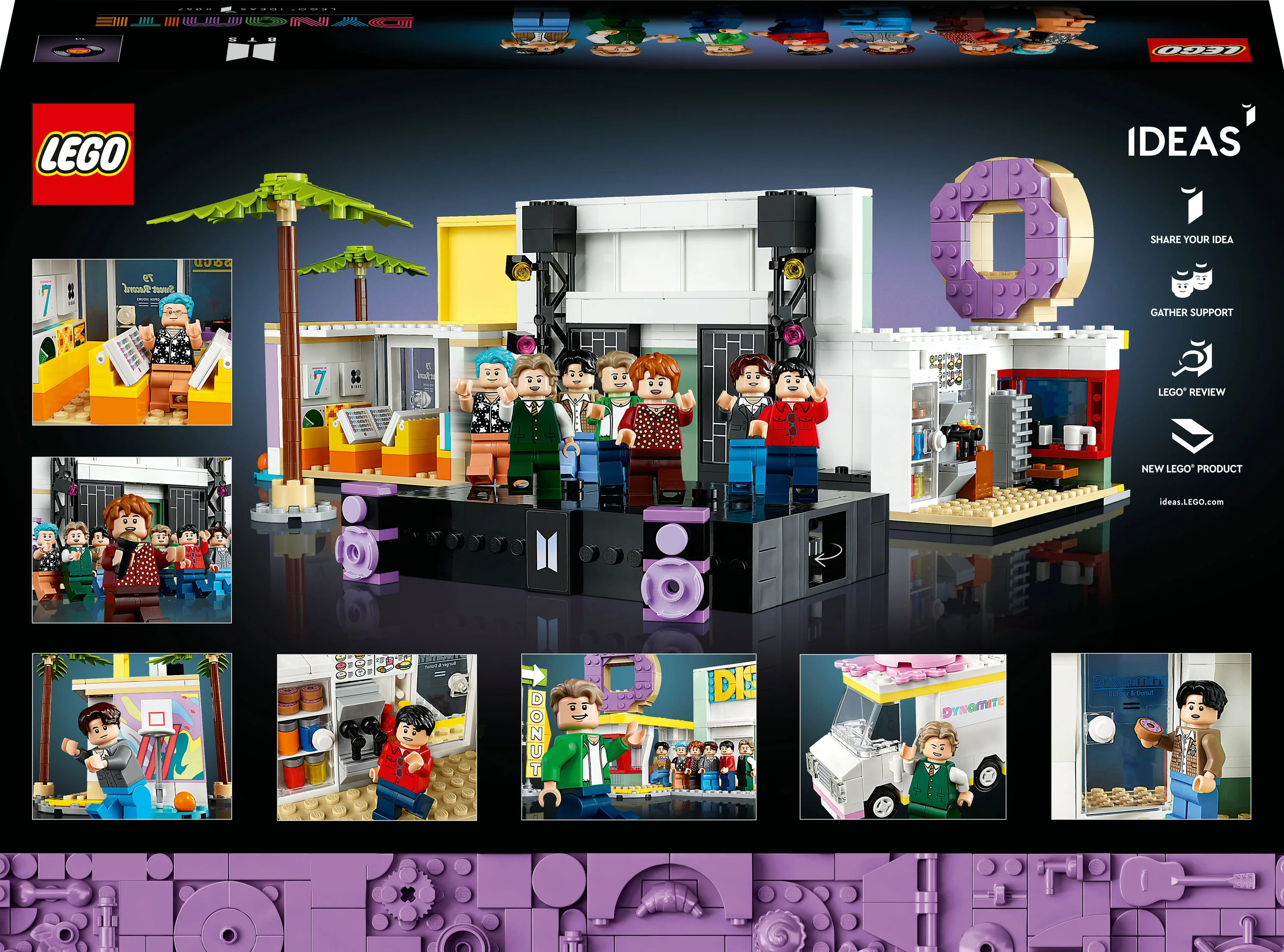 LEGO Ideas - BTS Dynamite (21339.)