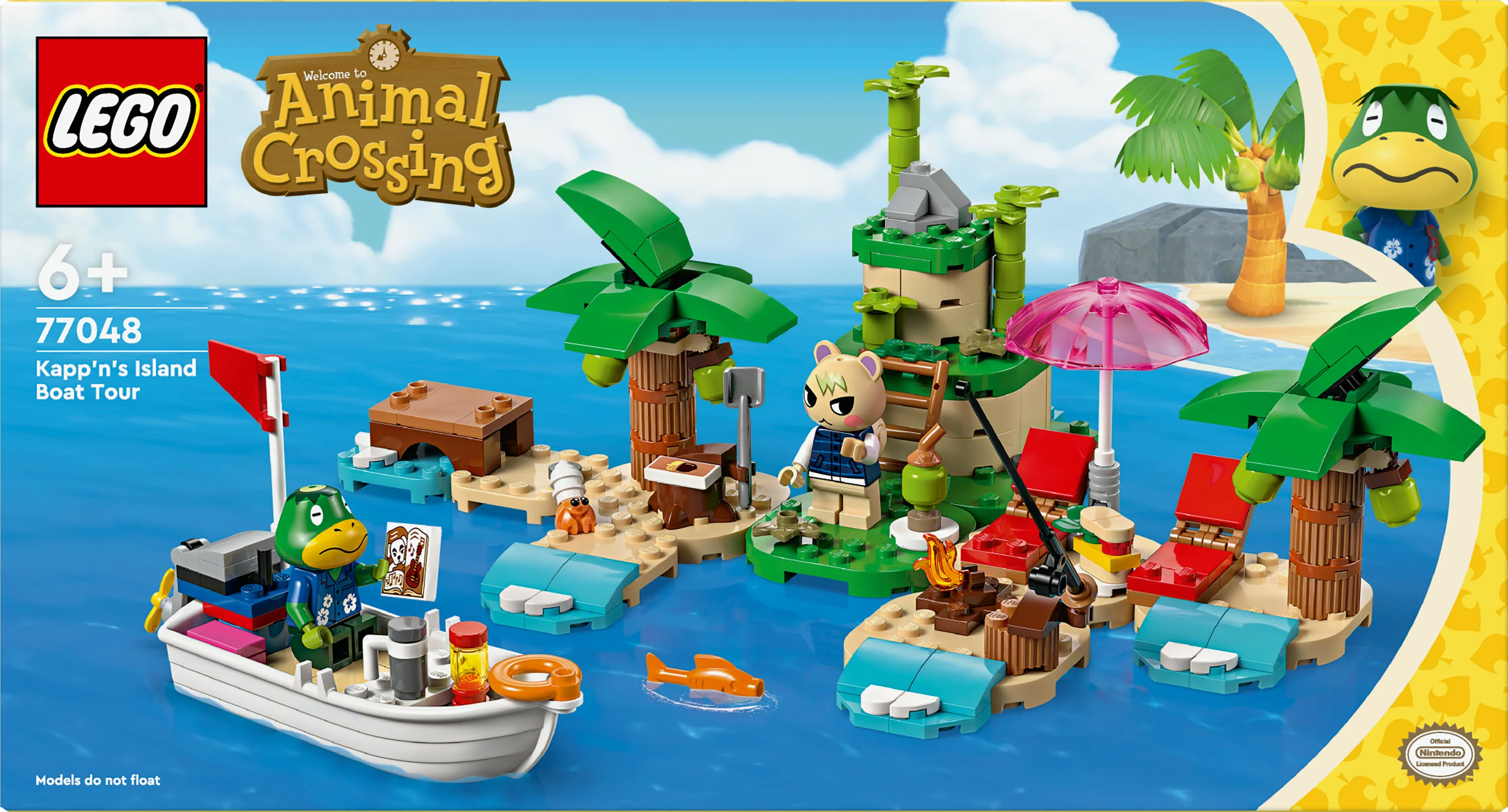 LEGO Animal Crossing - Kapp'n's Ø-bådtur(77048)