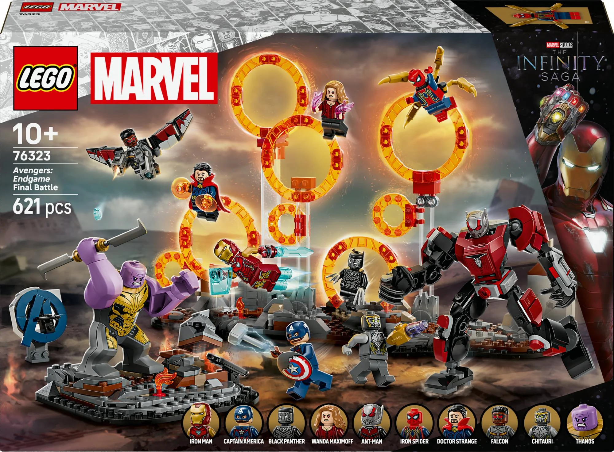LEGO 76323 Marvel Super Heroes Avengers: Endgame final showdown