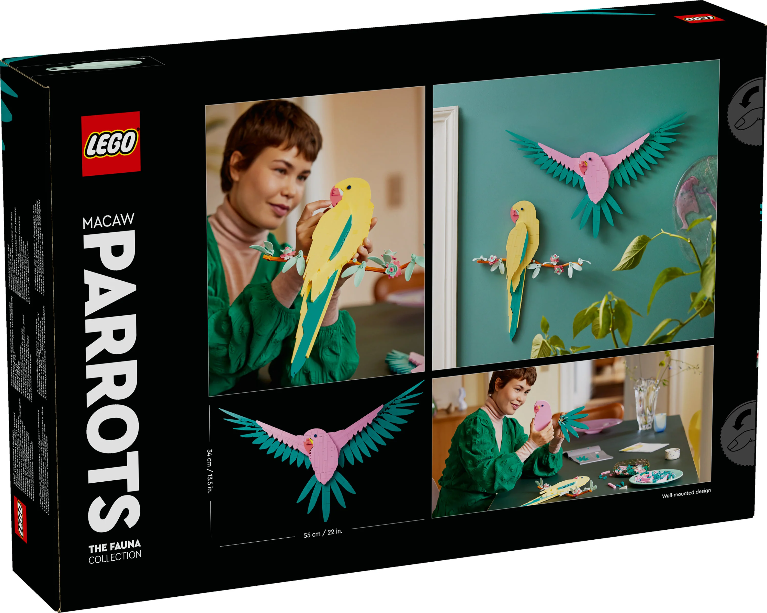 LEGO ART - The Fauna Samling – Ara papegøjer (31211)