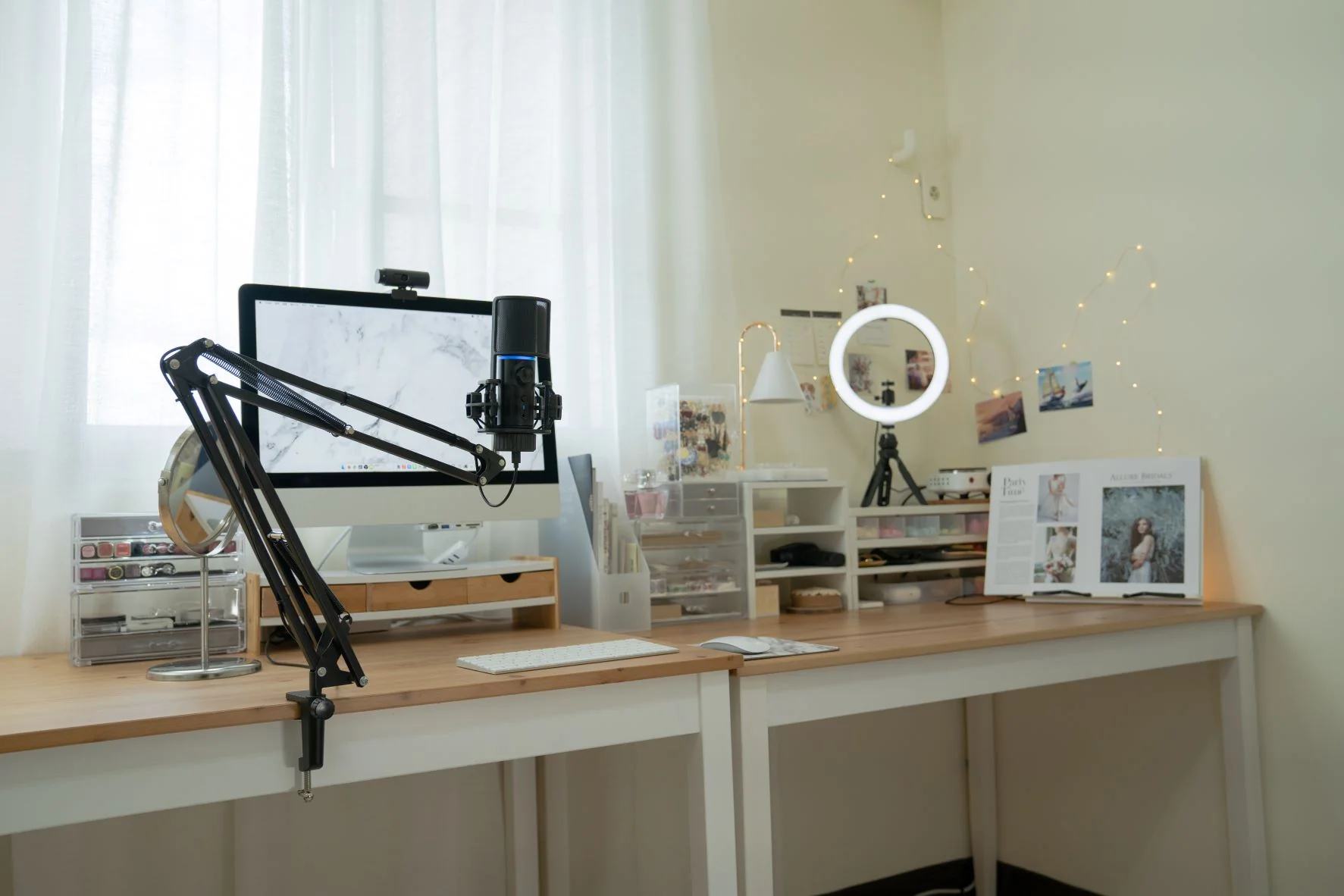 Streamplify MIC RGB Mikrofon inkl. Mikrofonarm – Schwarz