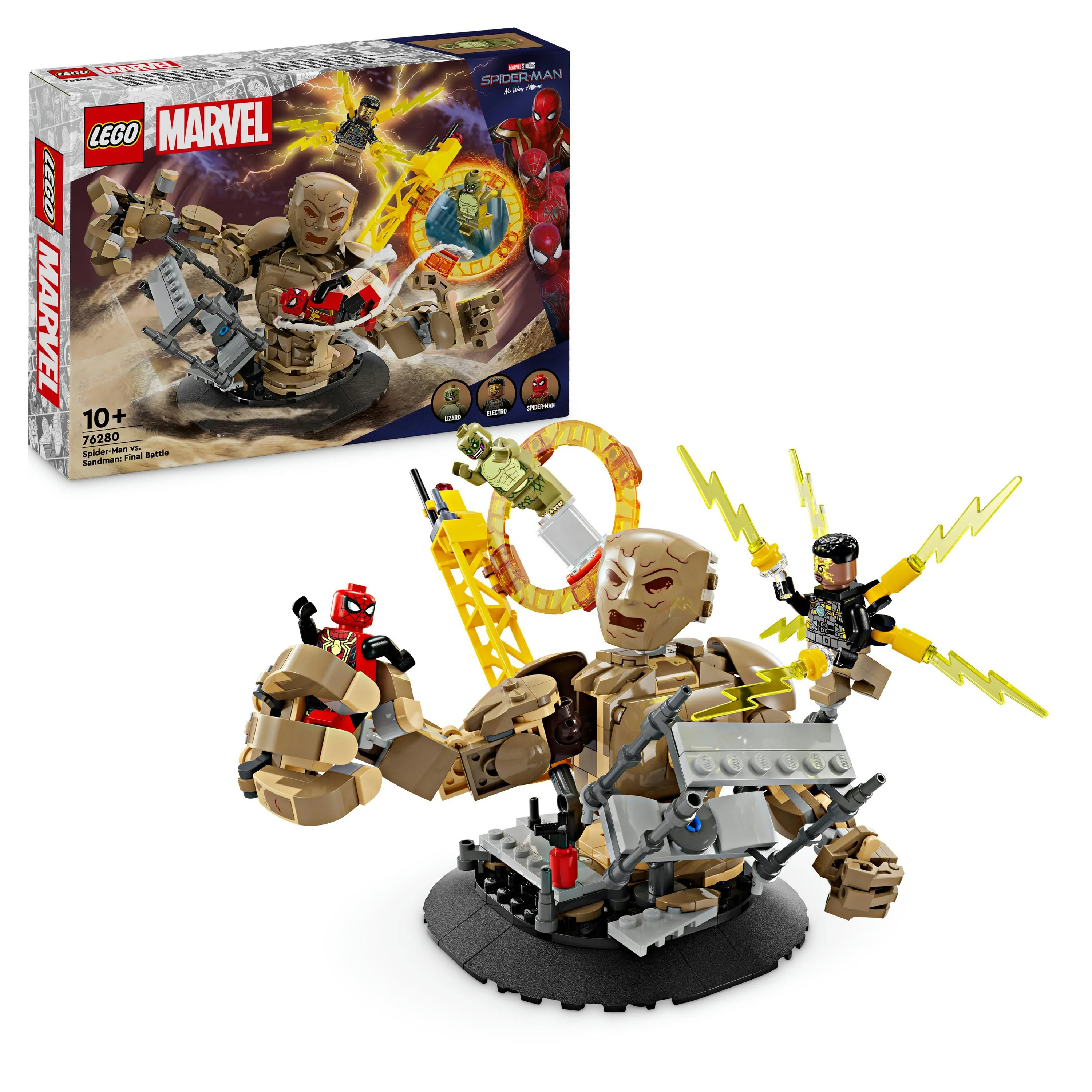 LEGO 76280 Marvel Super Heroes Spider-Man mod Sandman: opgør