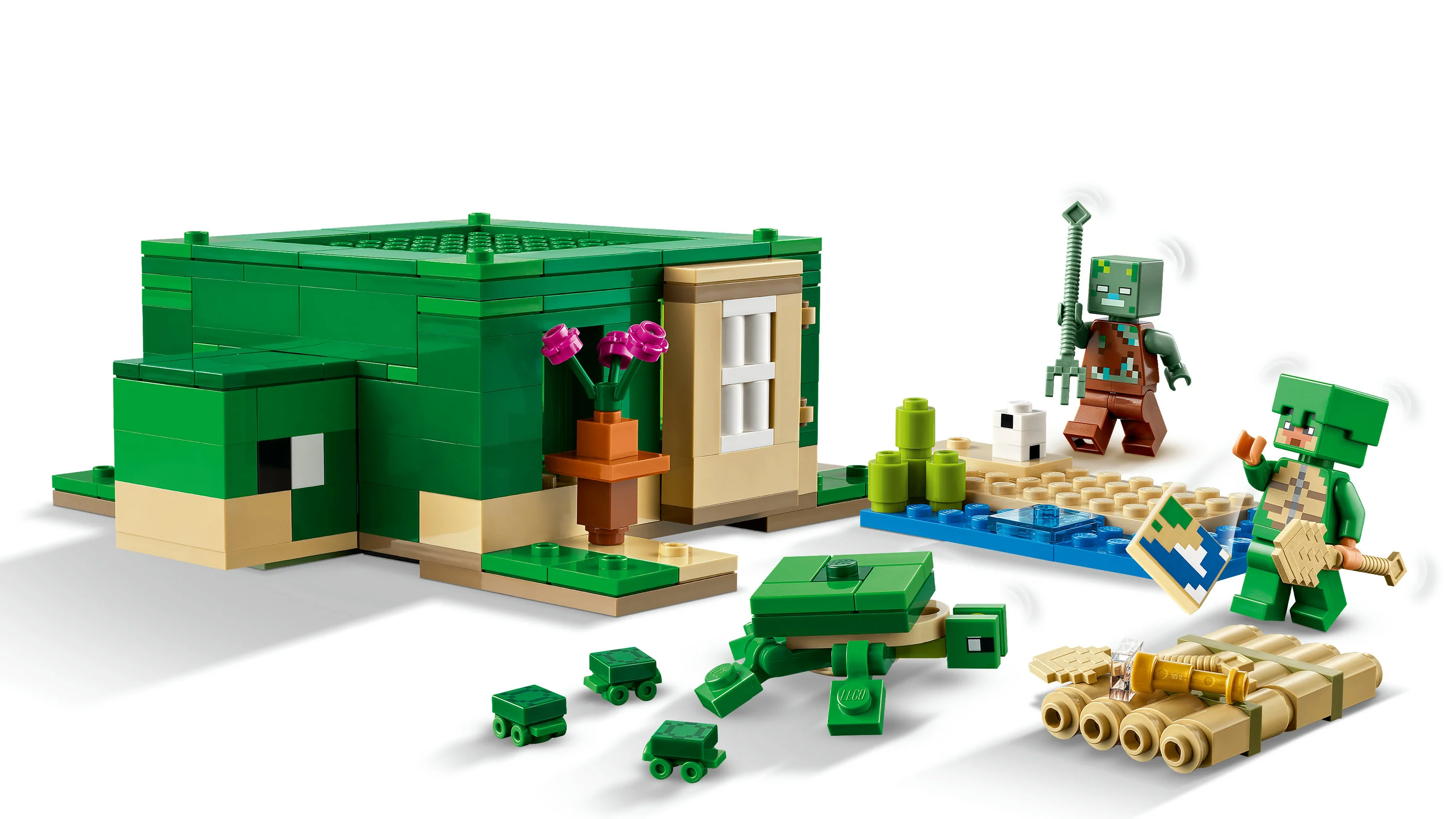 LEGO Minecraft - Skildpadde strandhuset