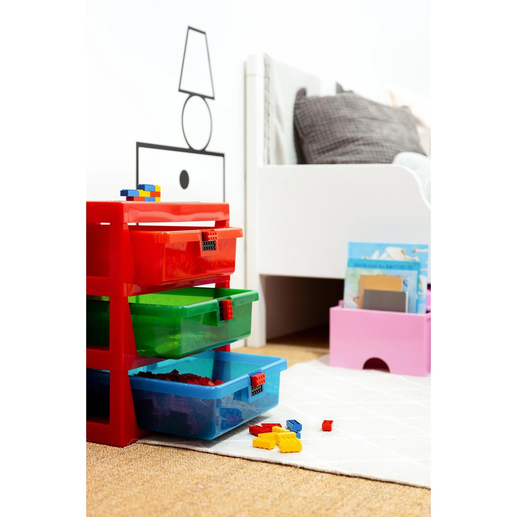 Room Copenhagen LEGO drawer box red 40950001