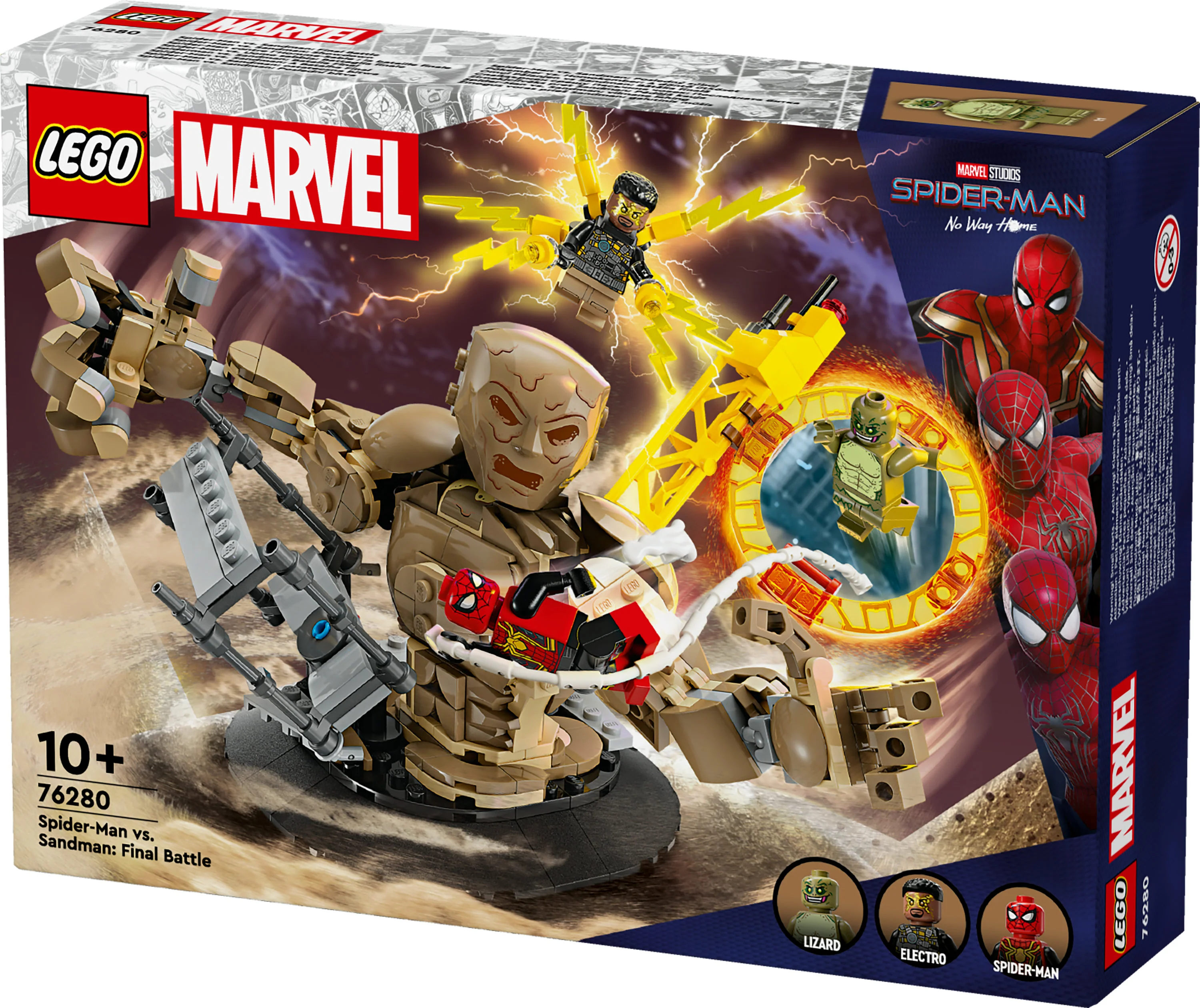 LEGO 76280 Marvel Super Heroes Spider-Man mod Sandman: opgør