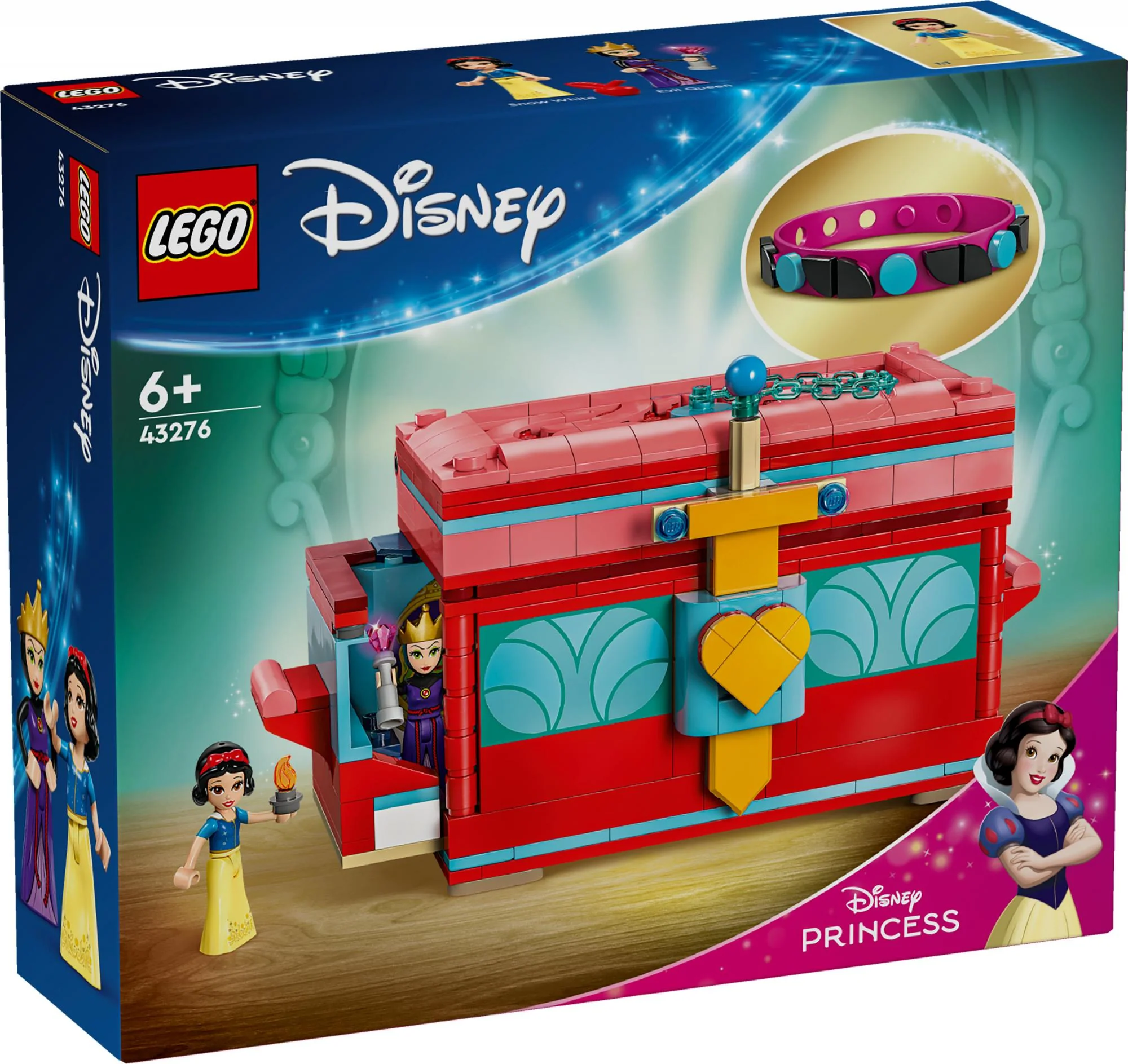 LEGO 43276 Disney Princess Snow White's Jewelry Box