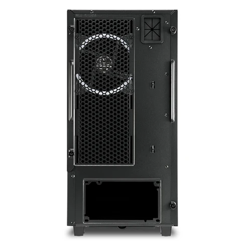 Sharkoon REV100. tower case (black. tempered glass)