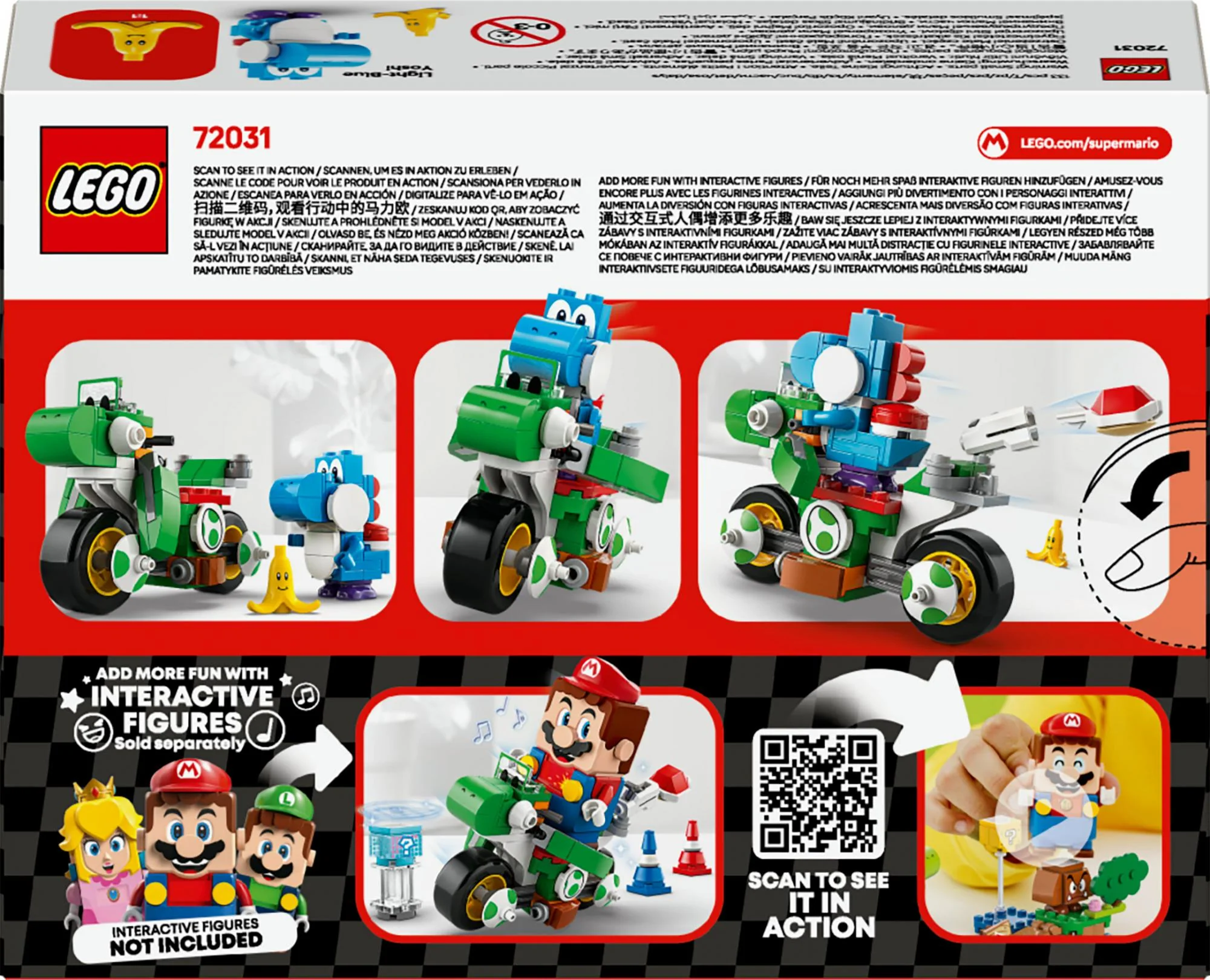 LEGO 72031 Super Mario - Mario Kart: Yoshi Bike