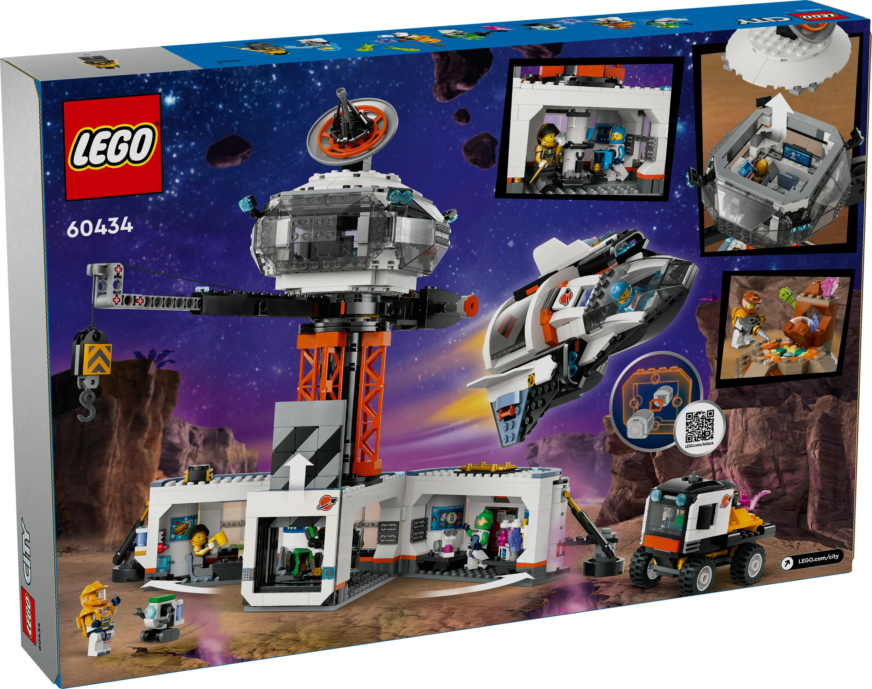 LEGO 60434 City Rumbase med Opsendelsesrampe