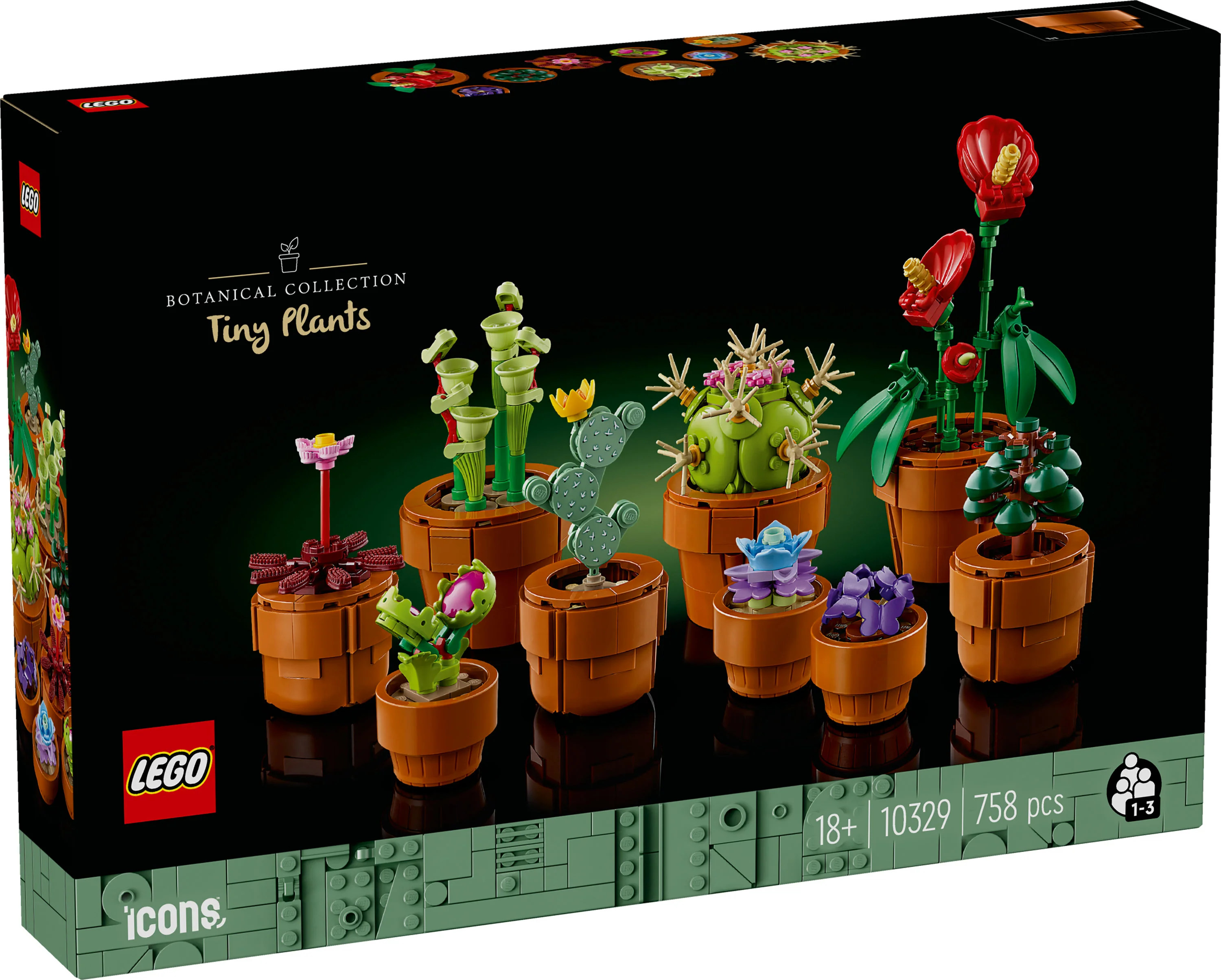 LEGO 10329 Icons Mini Planter