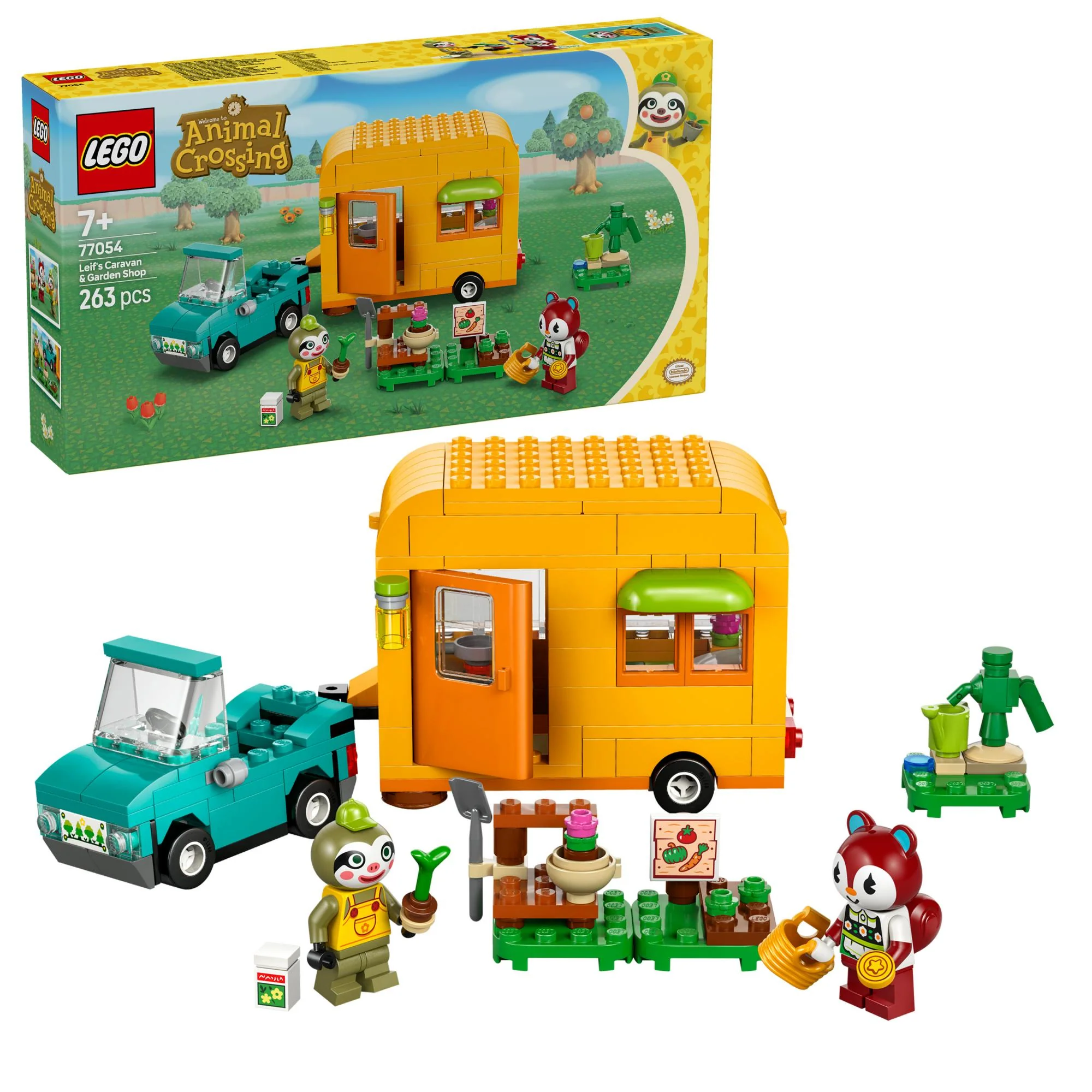 LEGO 77054 Animal Crossing Gerd's Trailer & Nursery