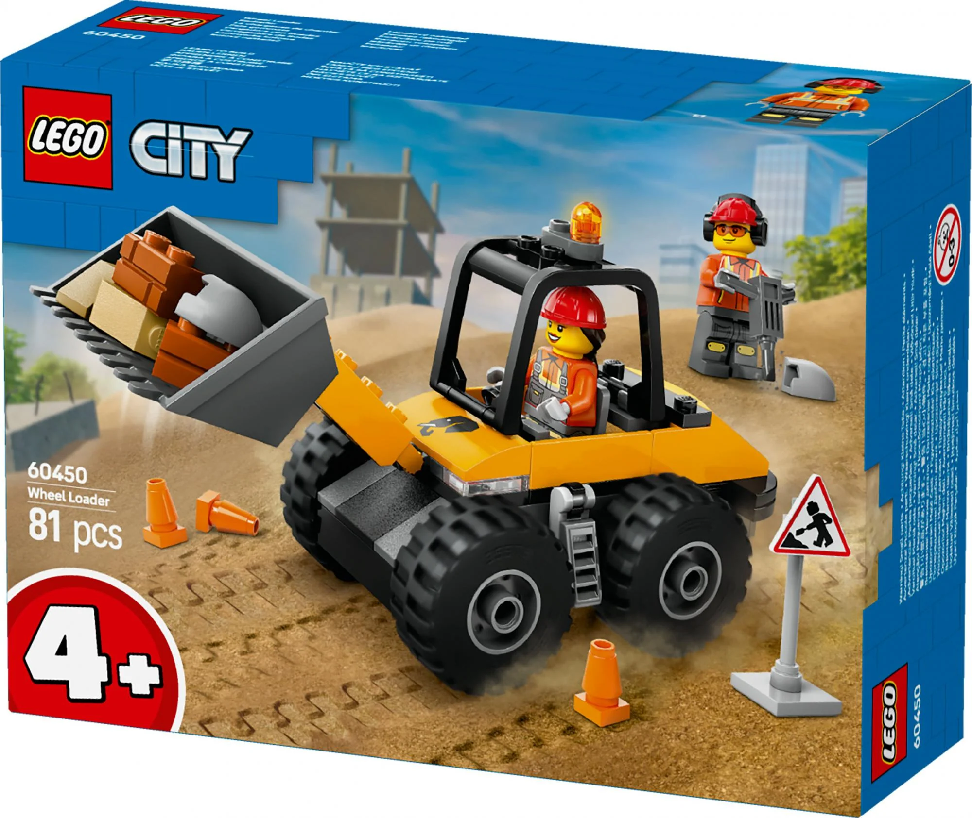 LEGO City – Gul Entreprenør Hjullæsser