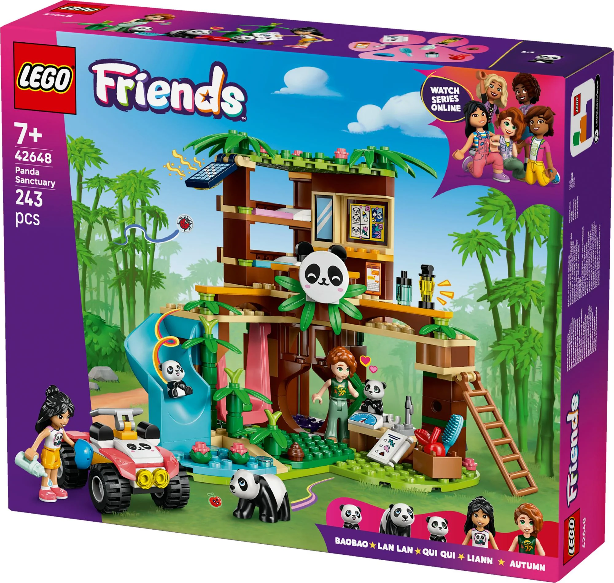 LEGO Friends – Panda-reservat Dyrepasning