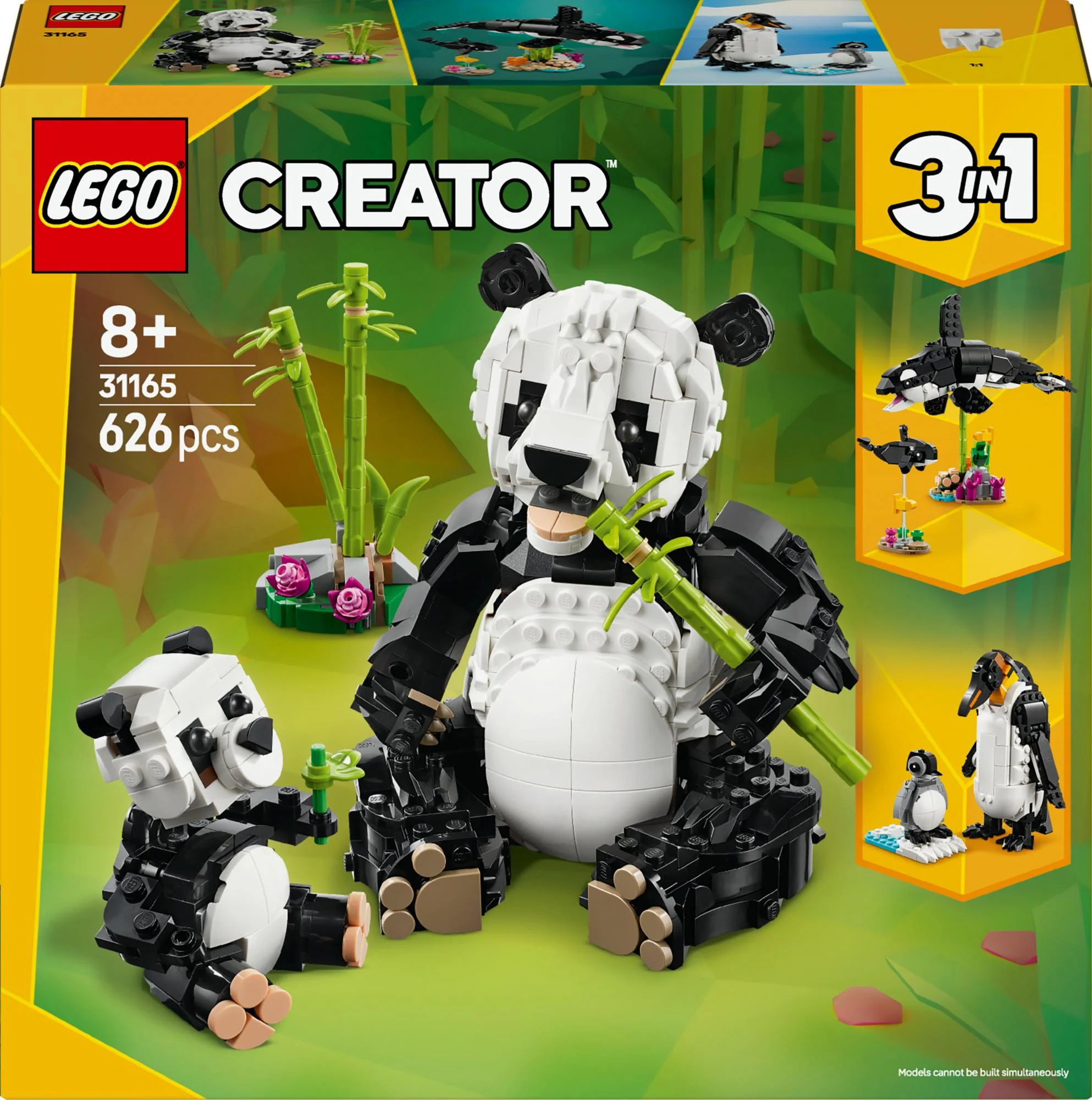 LEGO 31165 Creator 3-in-1 Wild Animals: Panda Family