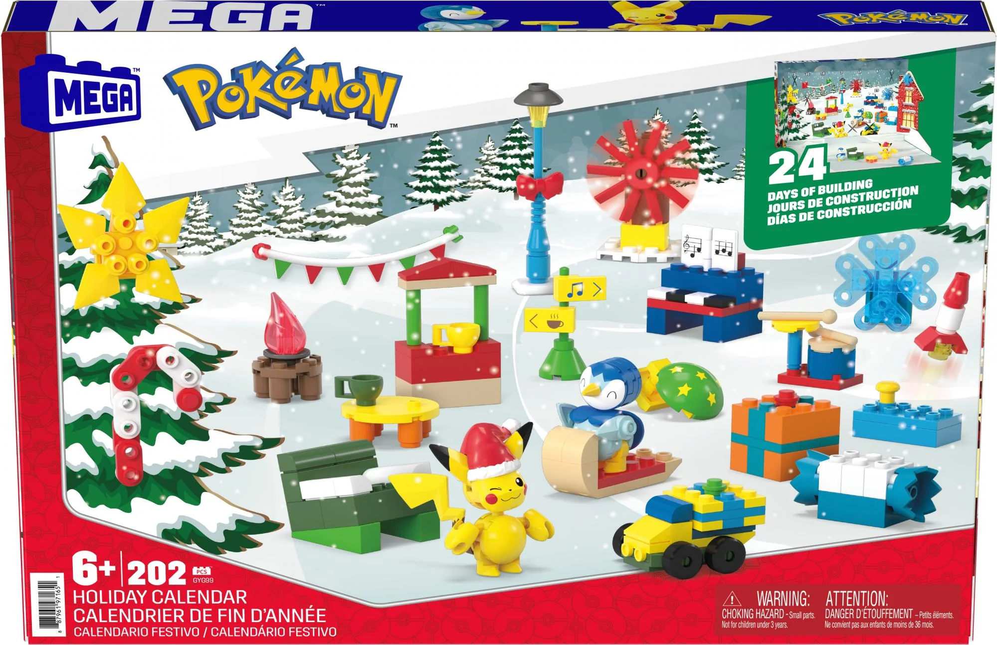Mega Construx Pokémon Julekalender – Byg. Leg og Saml
