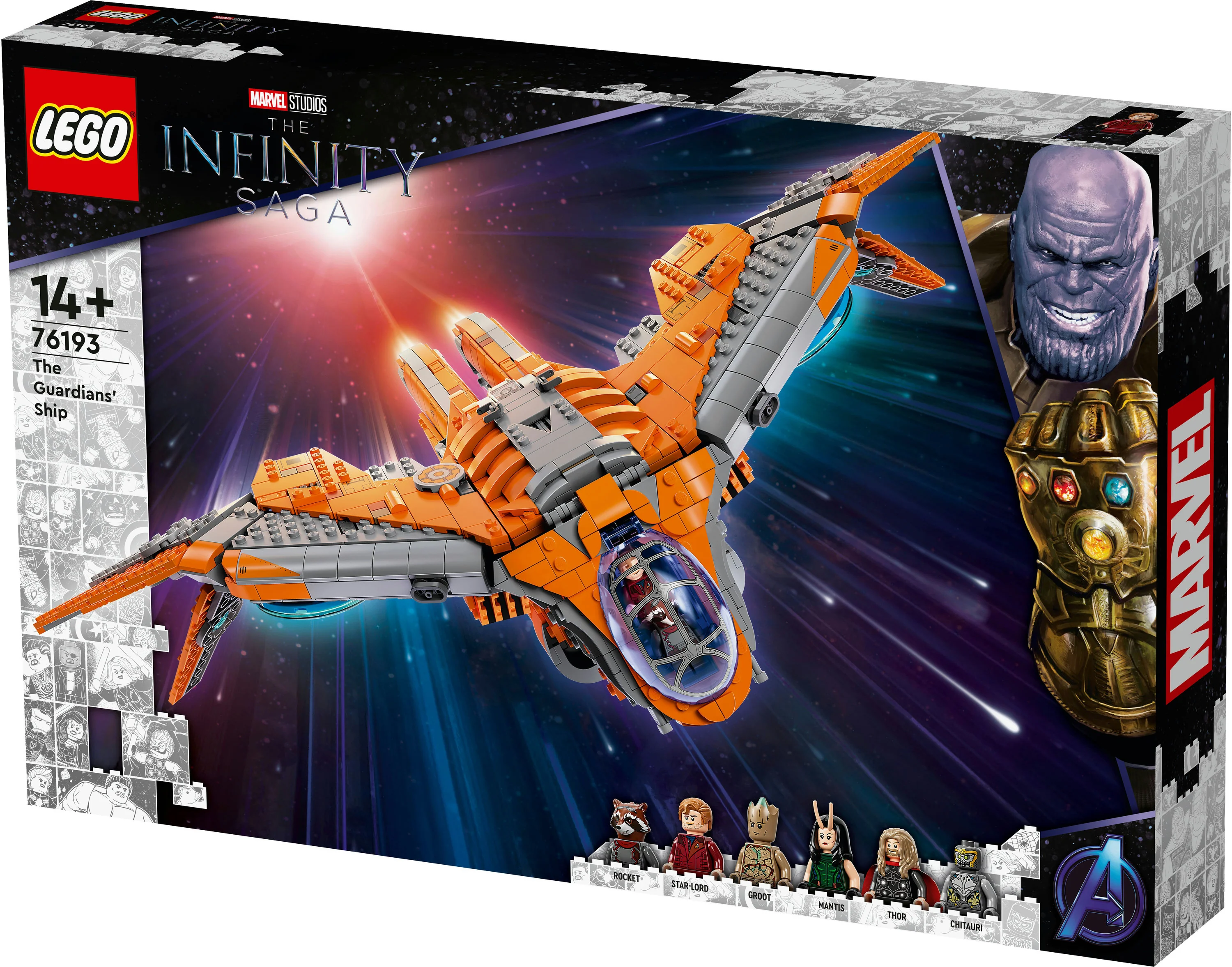 LEGO 76193 Marvel Super Heroes The Guardian Ship
