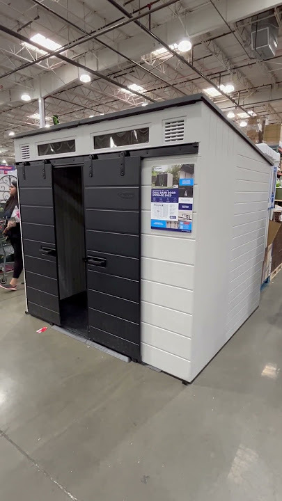 Suncast Modernist 10 ft. 9.5 in. W x 7 ft. 3.5 in. D Barn Do