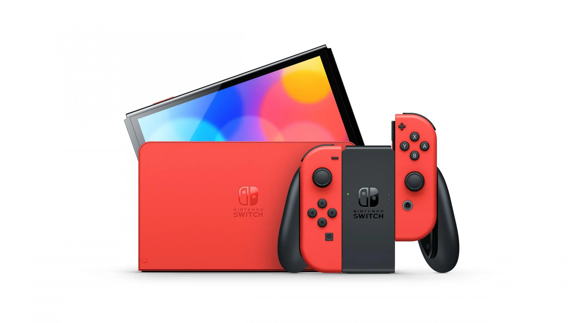 Nintendo Switch – OLED Konsol Model (Mario Rød Edition)