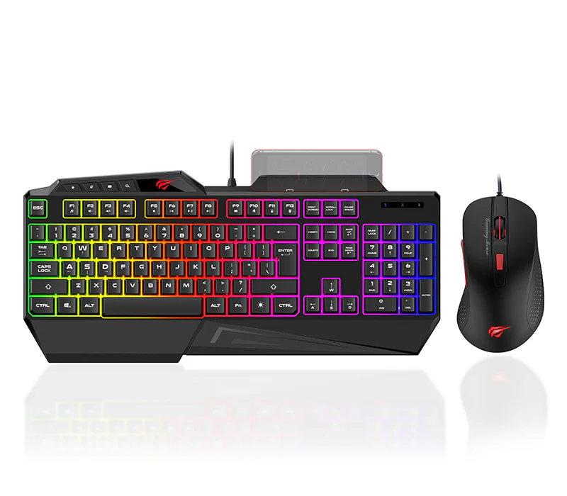 Havit Tastatur und Maus – Gamer-Paket RGB