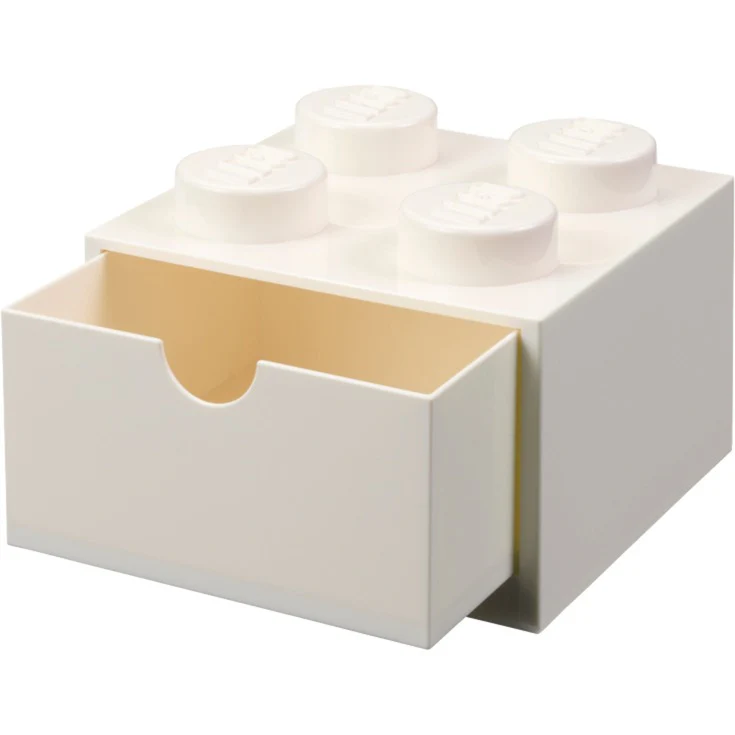 Room Copenhagen LEGO Desk Drawer 4 . storage box (white. knobs)