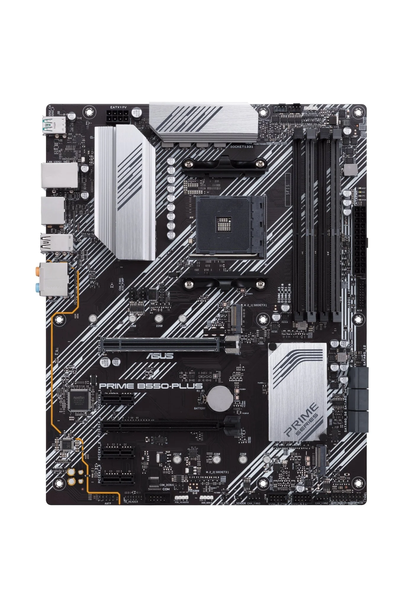 ASUS PRIME B550-PLUS (ATX. B550. AM4) - Bundkort