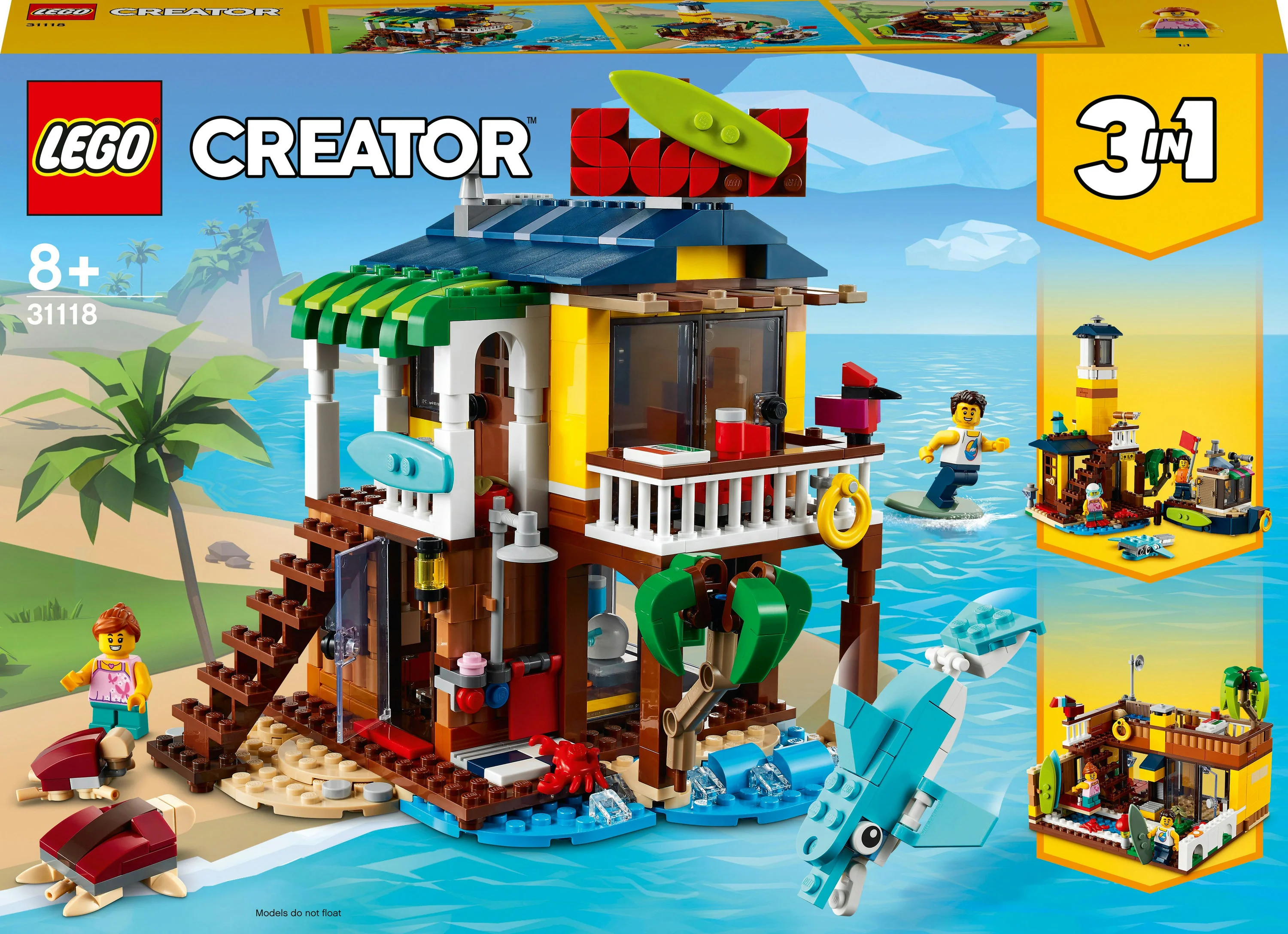 LEGO Creator Surfer strand hus 31118
