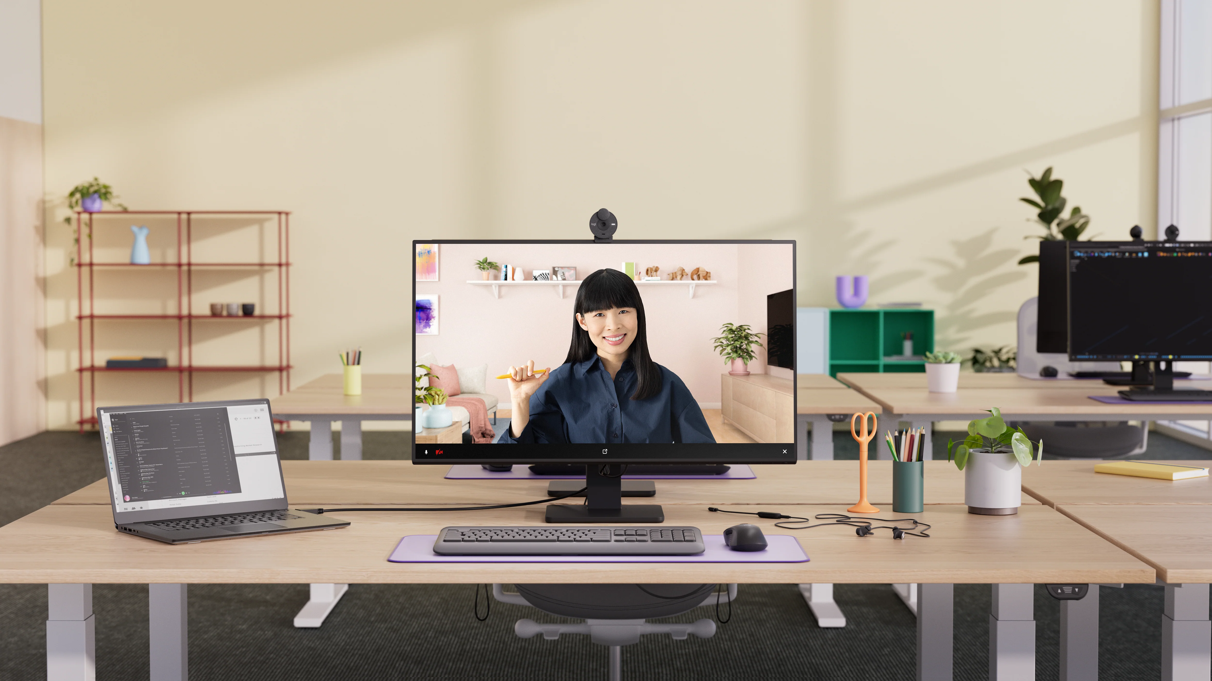 Logitech BRIO 305 1920 x 1080 Webcam mit Gewinde