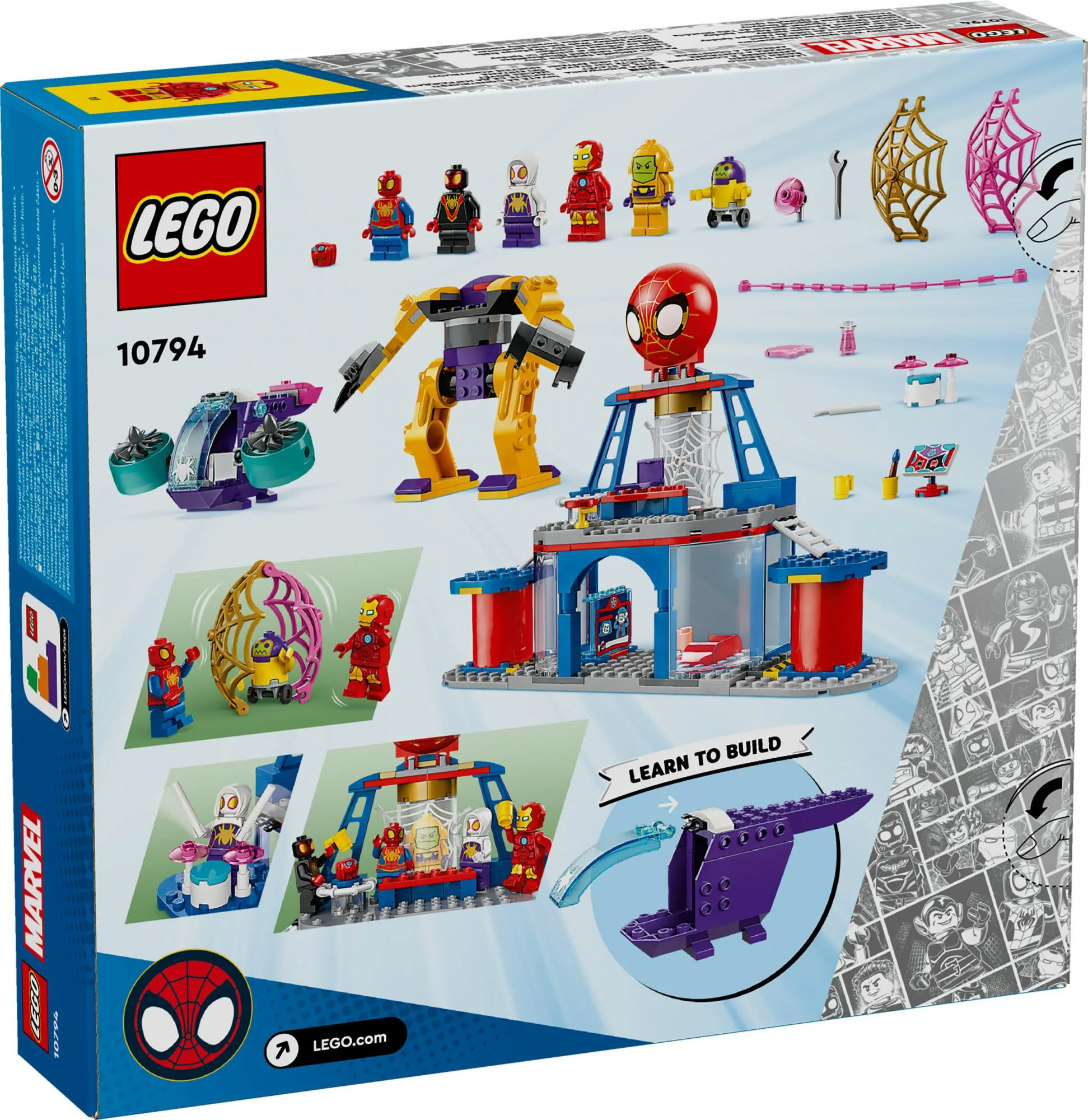LEGO 10794 Marvel Spidey and his super friends The headquarters of Spidey's team