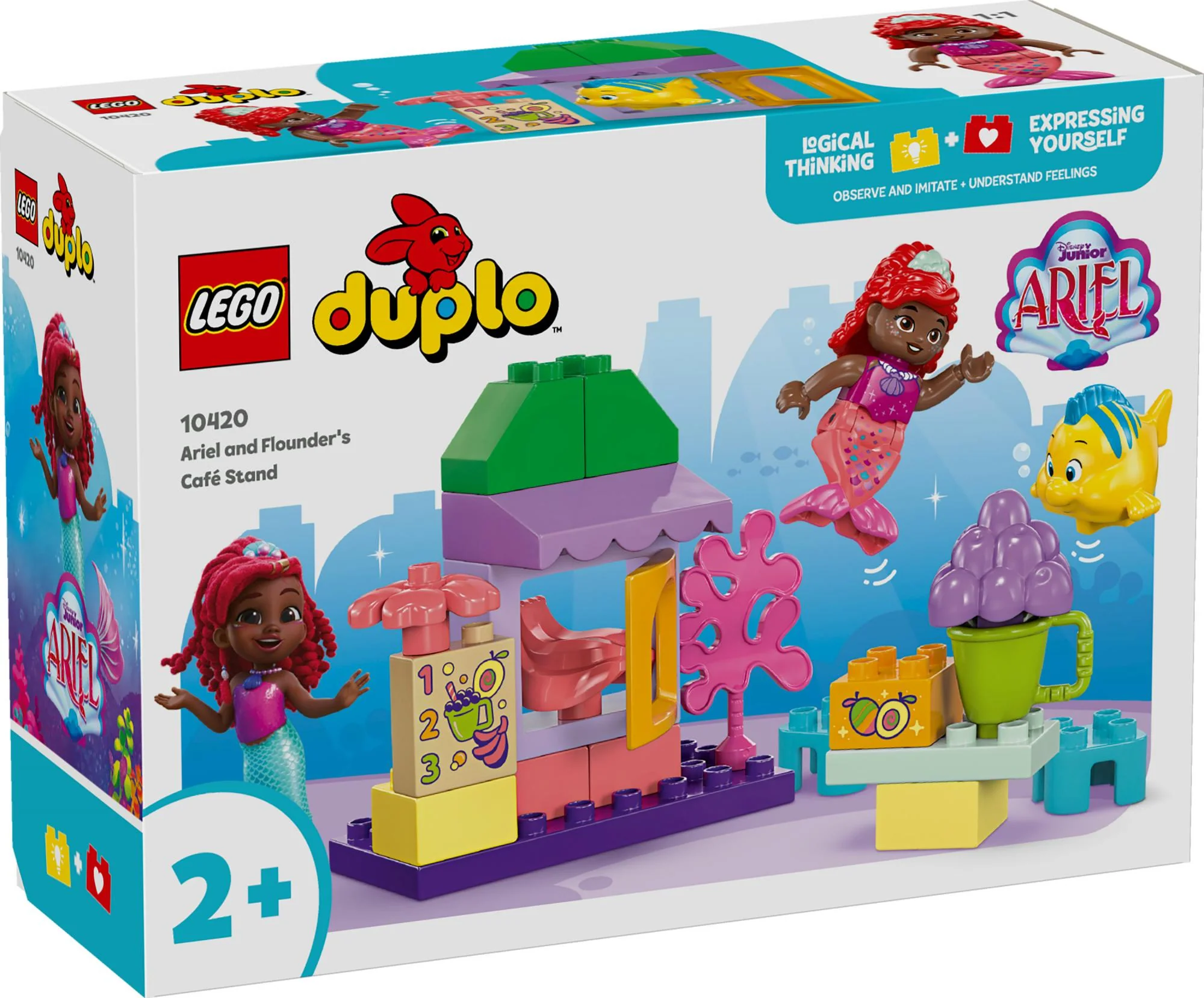 LEGO 10420 DUPLO Disney Ariel and Flounder's Café Kiosk