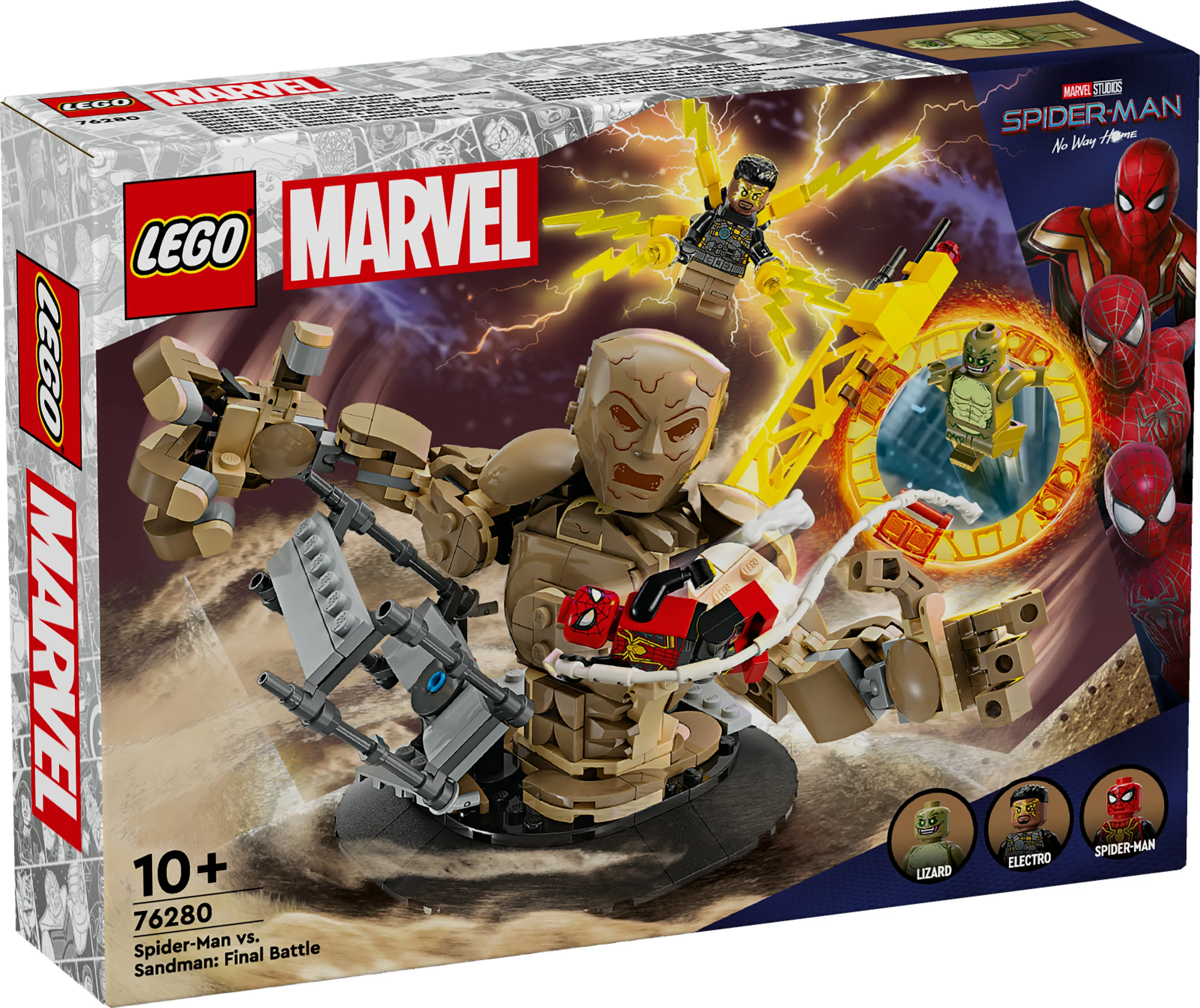 LEGO 76280 Marvel Super Heroes Spider-Man mod Sandman: opgør