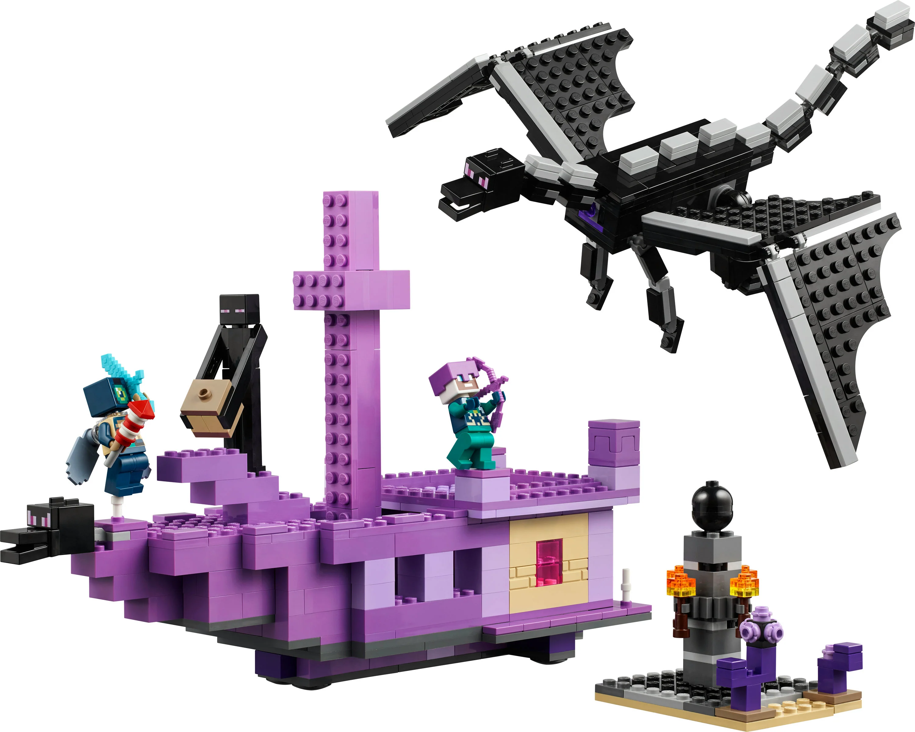 LEGO Minecraft - The Ender Dragon and End Ship (21264)