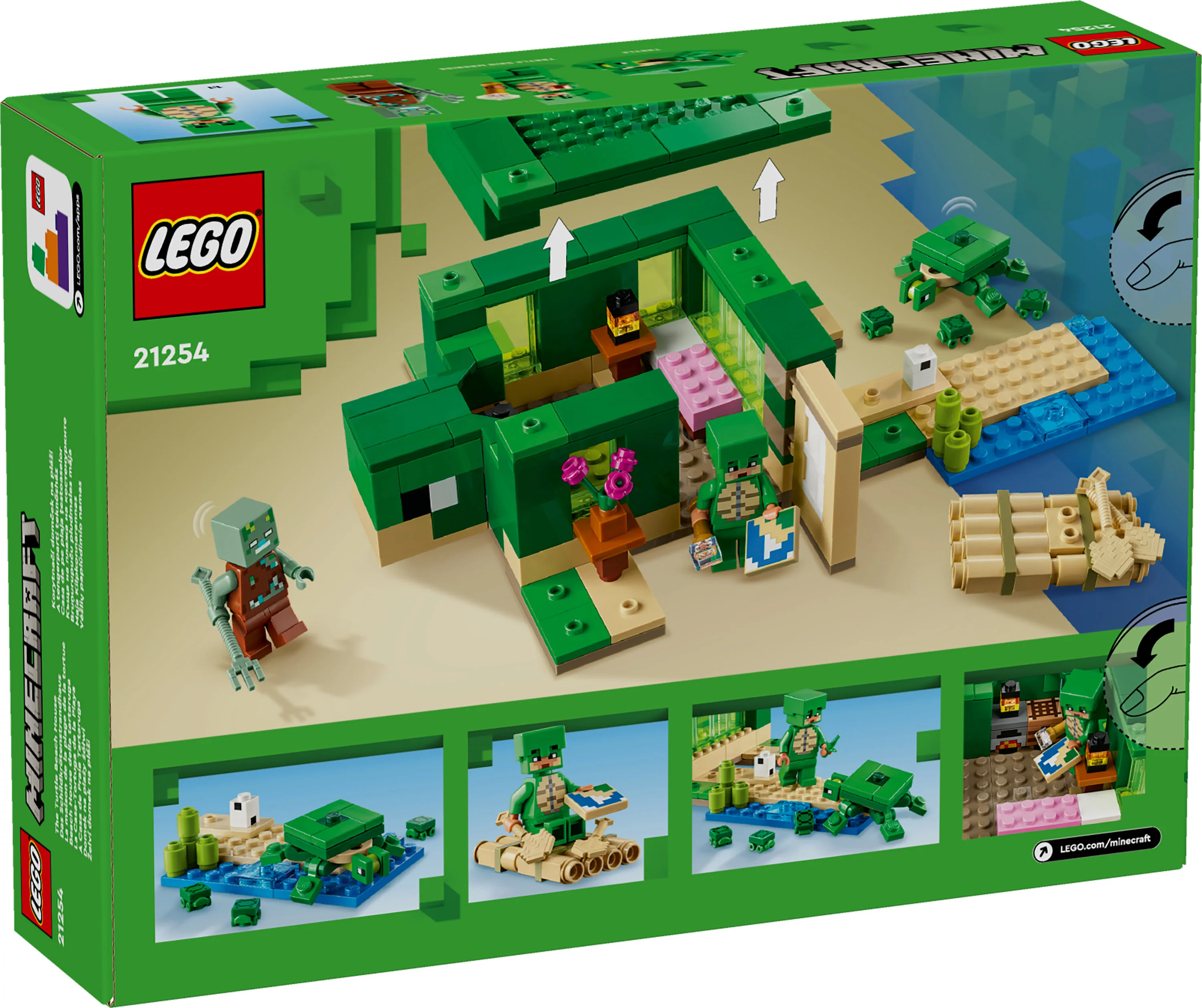 LEGO Minecraft - Skildpadde strandhuset