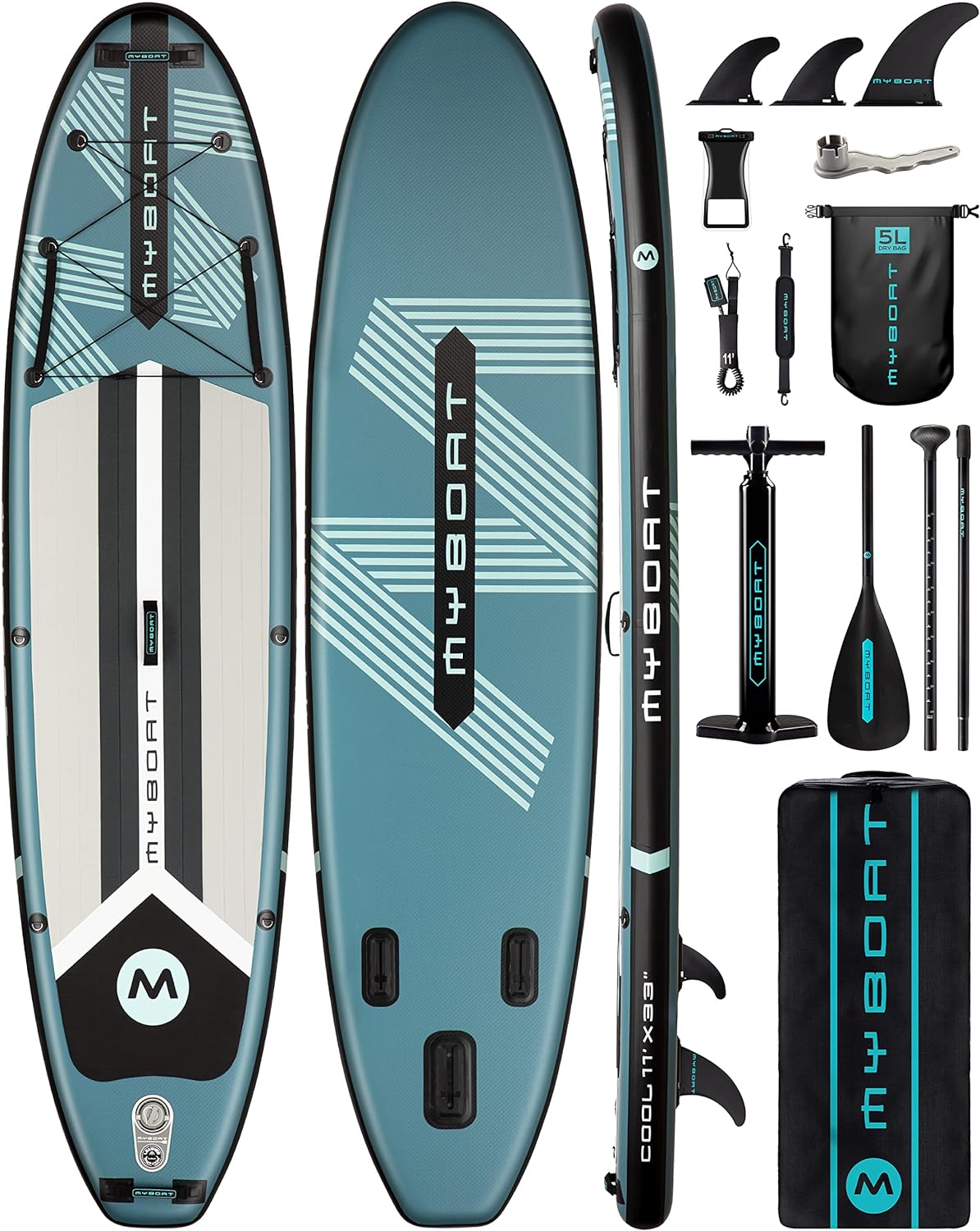 11'6脳34脳6 Extra Wide Inflatable Paddle Board