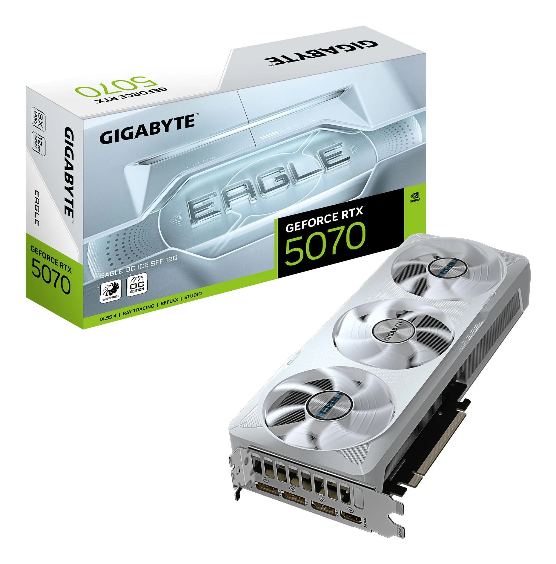 Gigabyte GeForce RTX 5070 EAGLE ICE OC 12GB