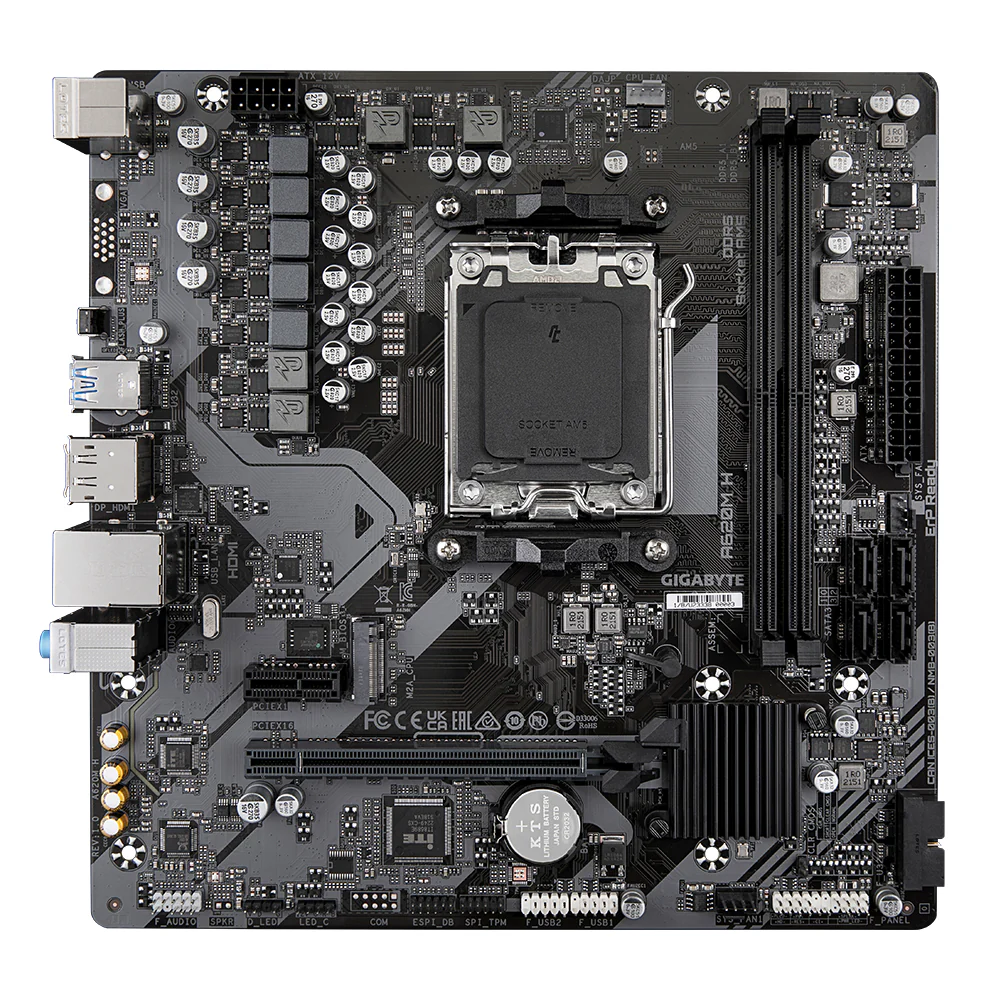 GIGABYTE A620M H - Socket AM5 - motherboard