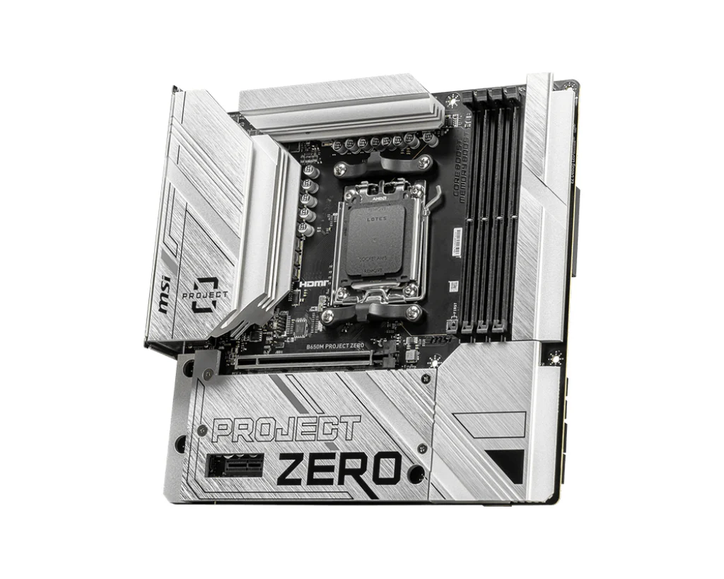 MSI B650M PROJECT ZERO - Socket AM5 - motherboard