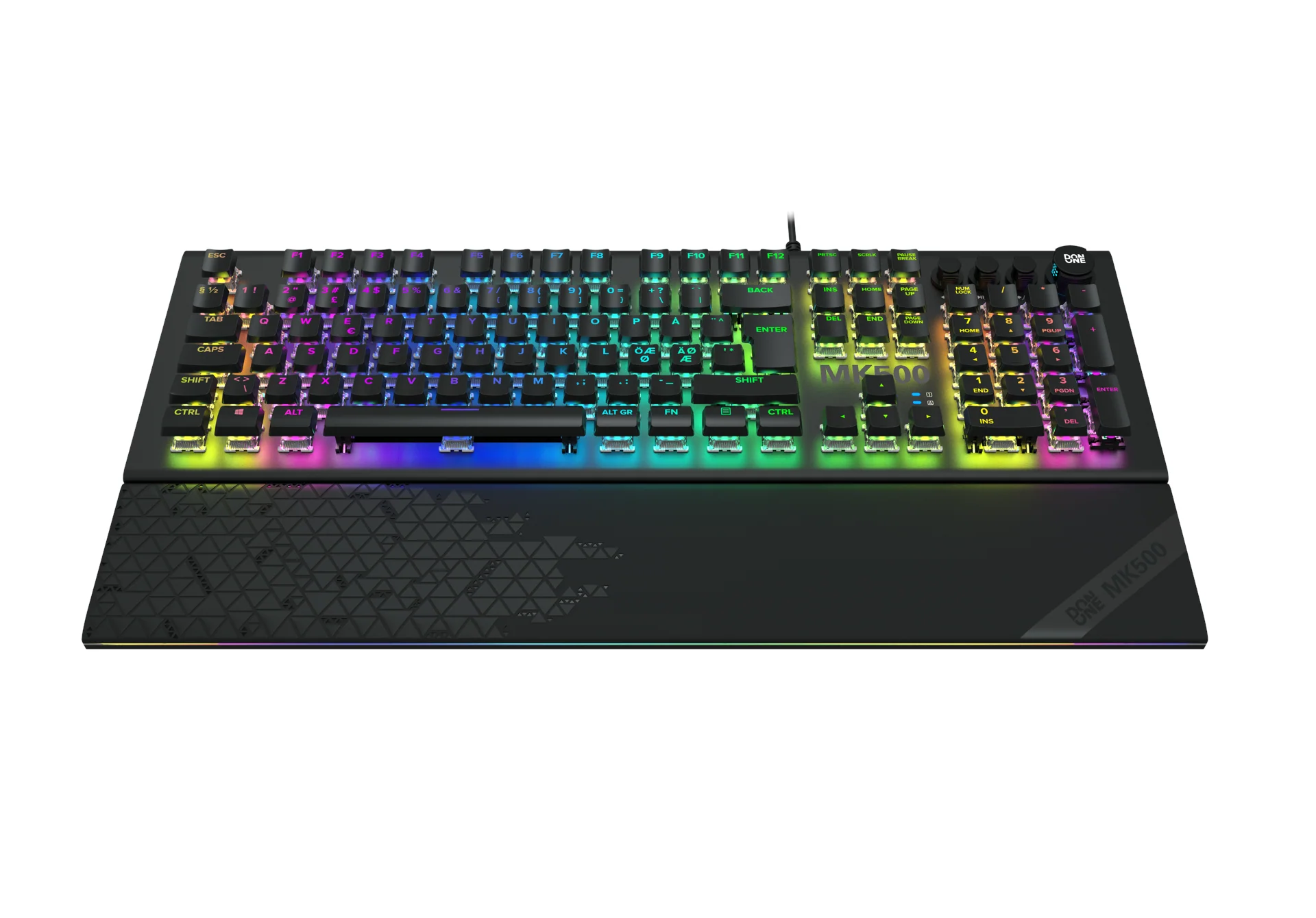 DON ONE– mechanische MK500 RGB-Tastatur– roter Schalter