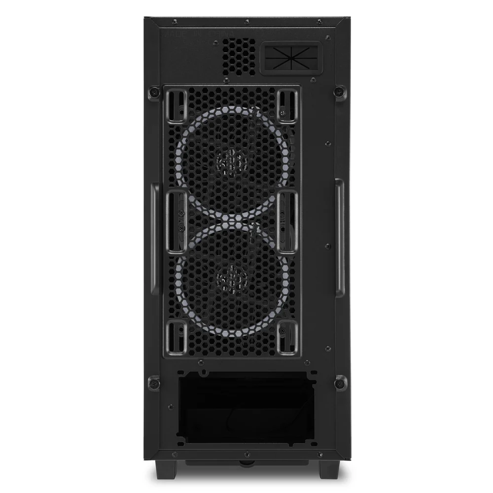 Sharkoon REV200. tower case (black. tempered glass)