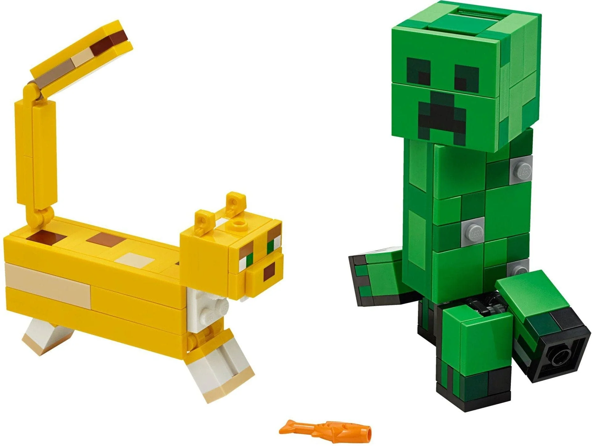LEGO Minecraft– Große Creeper-Figur und Ozelot (21156)