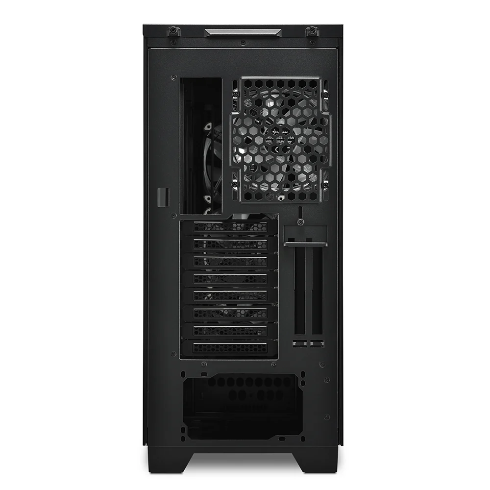 Sharkoon ELITE SHARK CA300T. big tower case (black. 2x tempered glass)