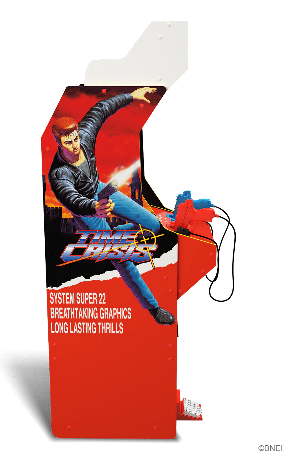 ARCADE 1 UP TIME CRISIS DELUXE ARCADE MACHINE