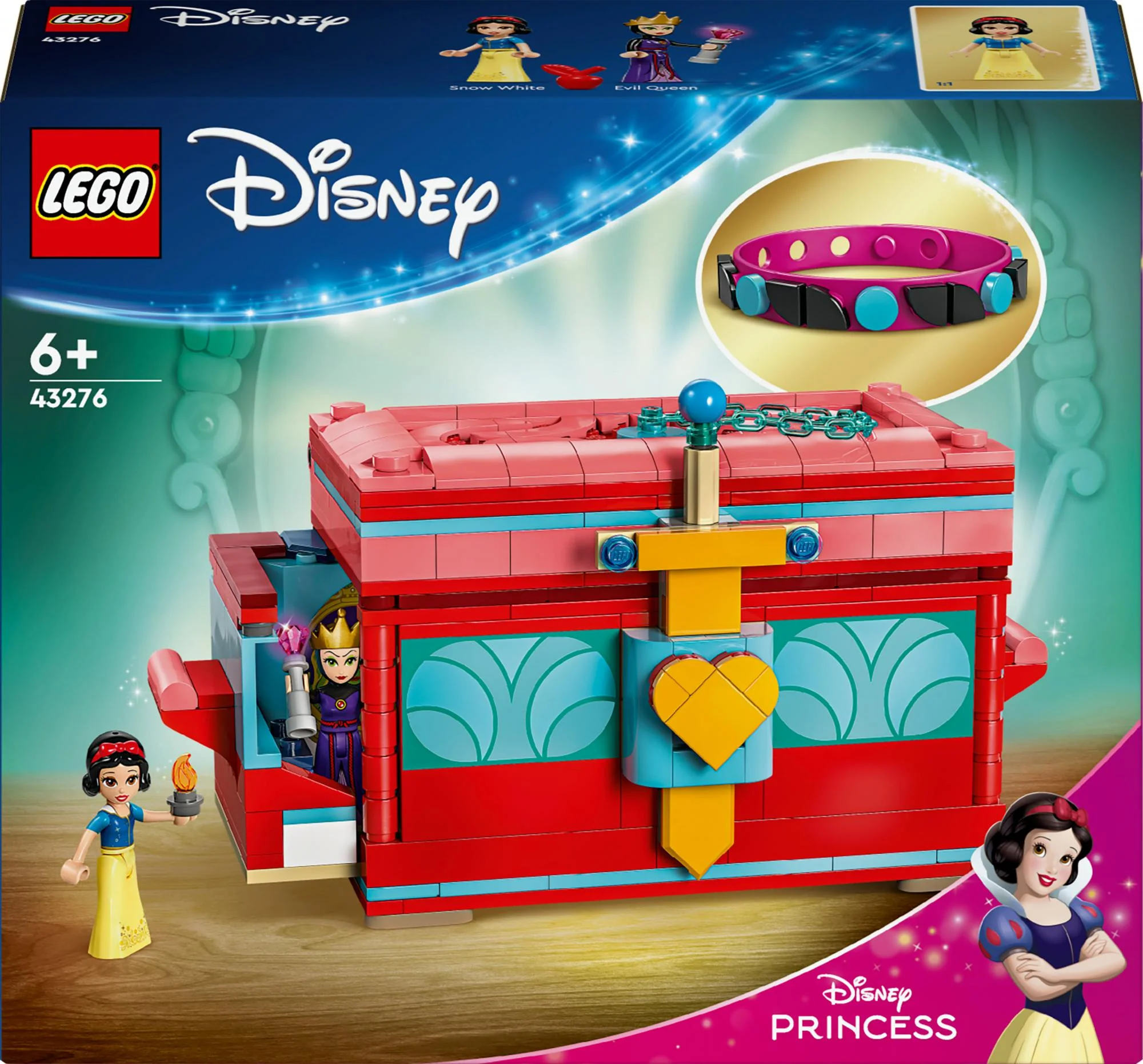 LEGO 43276 Disney Princess Snow White's Jewelry Box