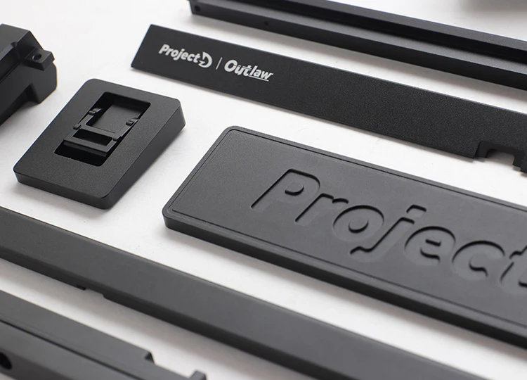 Ducky Outlaw65 - Barebone - ANSI - Black