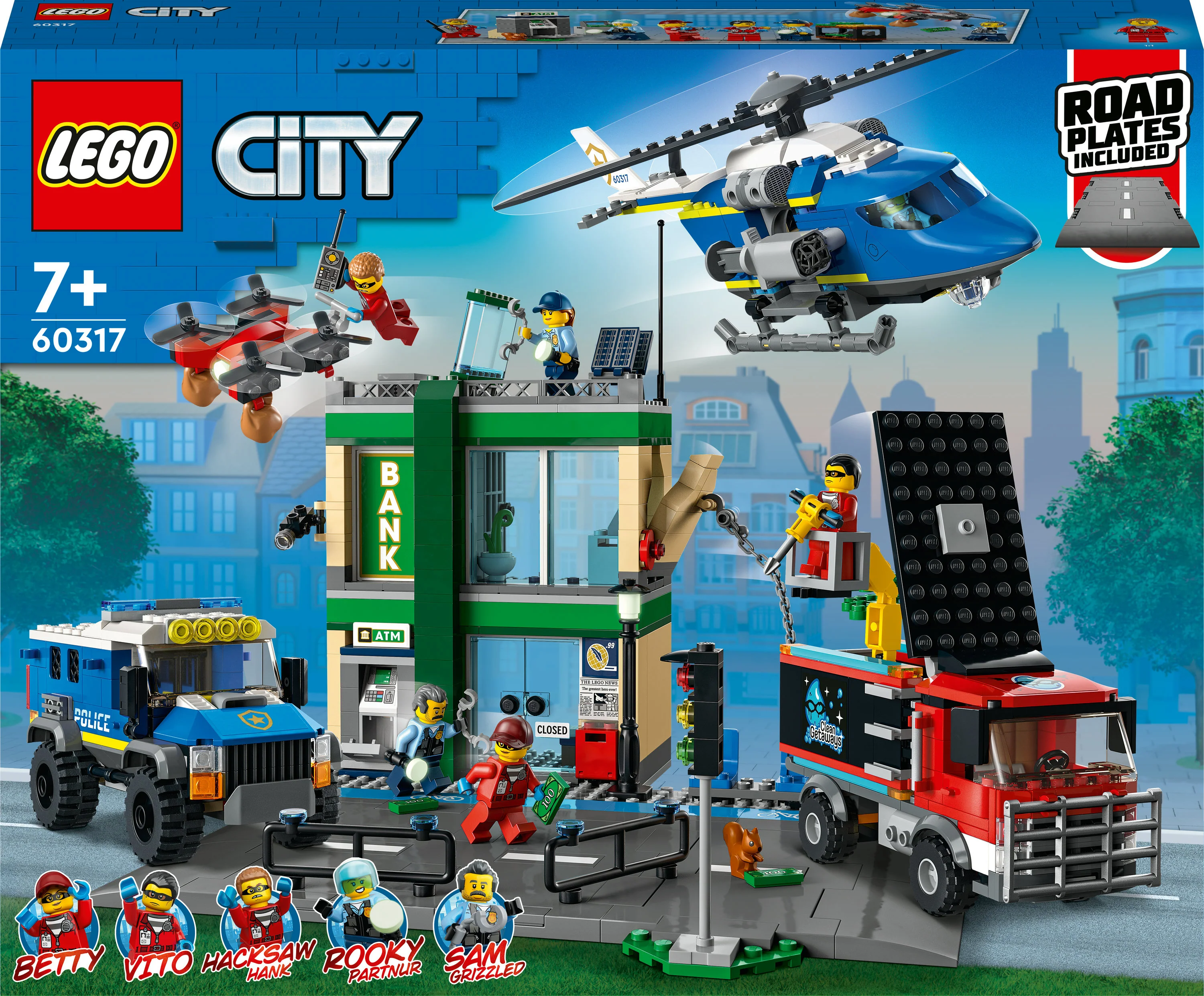 LEGO City Bankrøveri - 60317