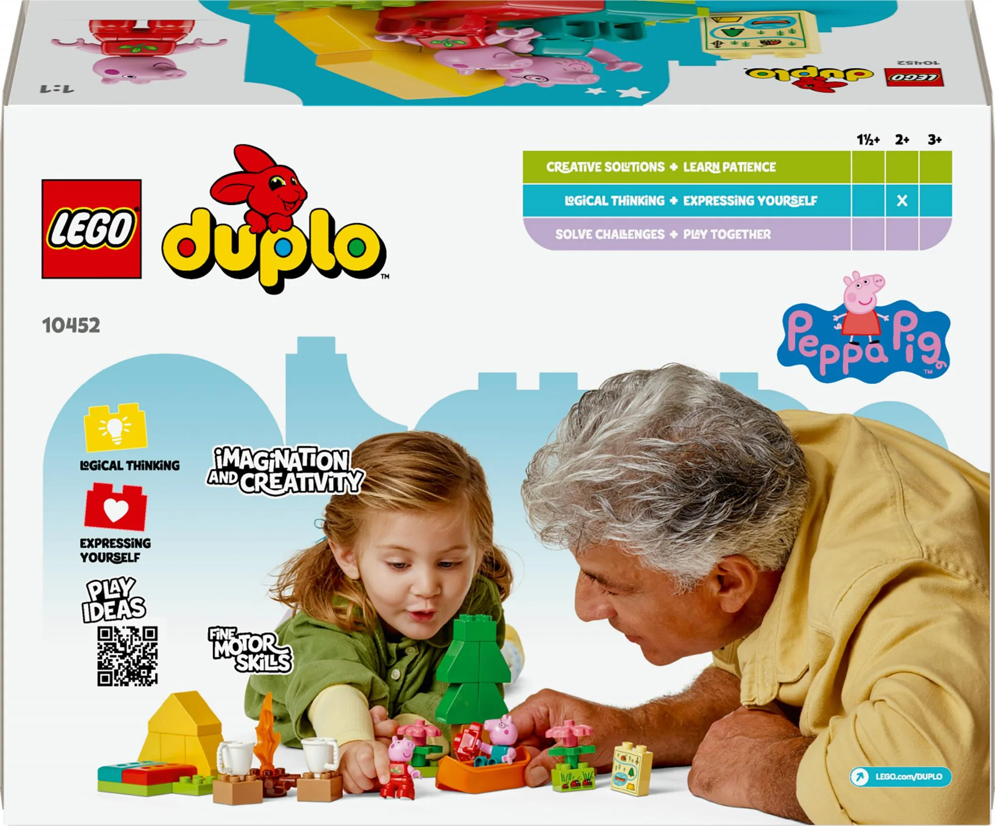 LEGO 10452 DUPLO Peppa Pig Camping Trip