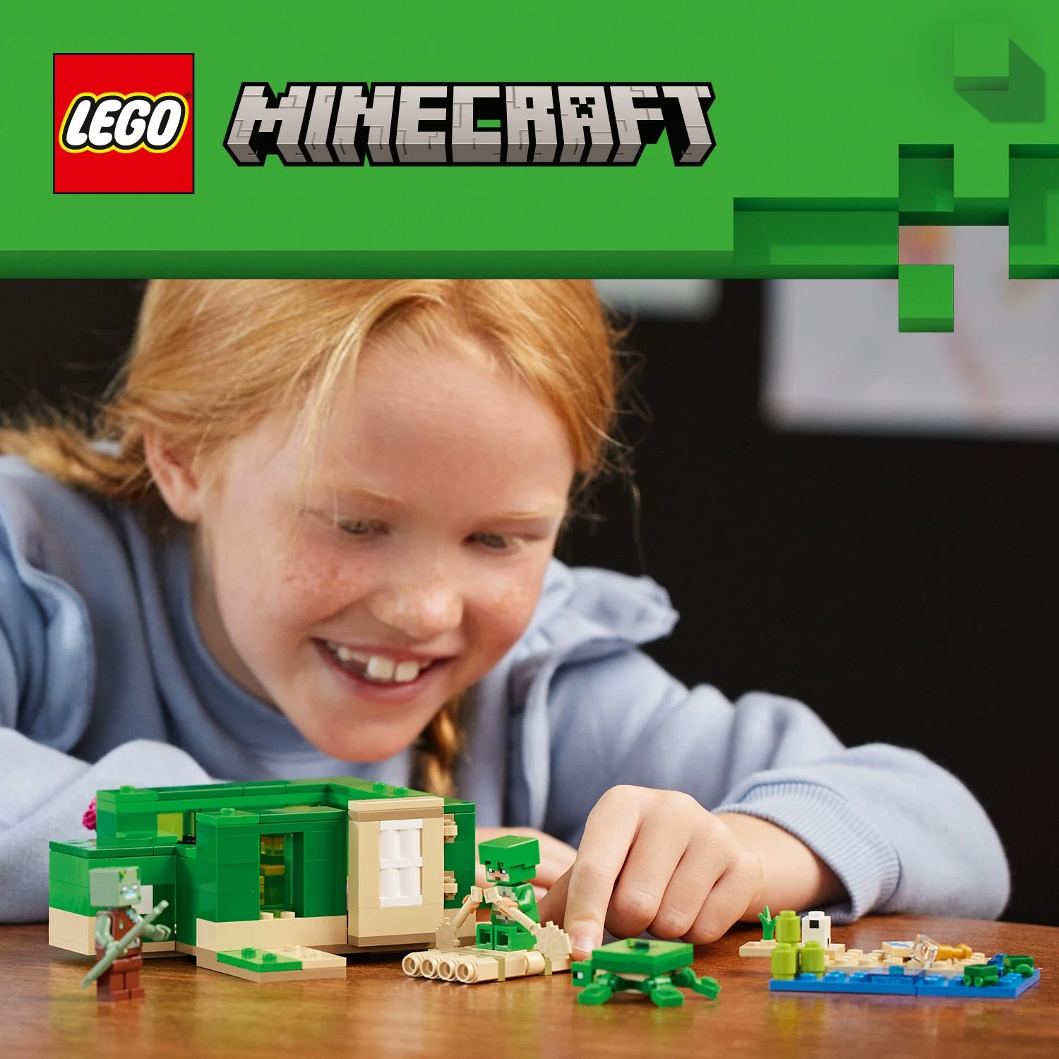 LEGO Minecraft - Skildpadde strandhuset